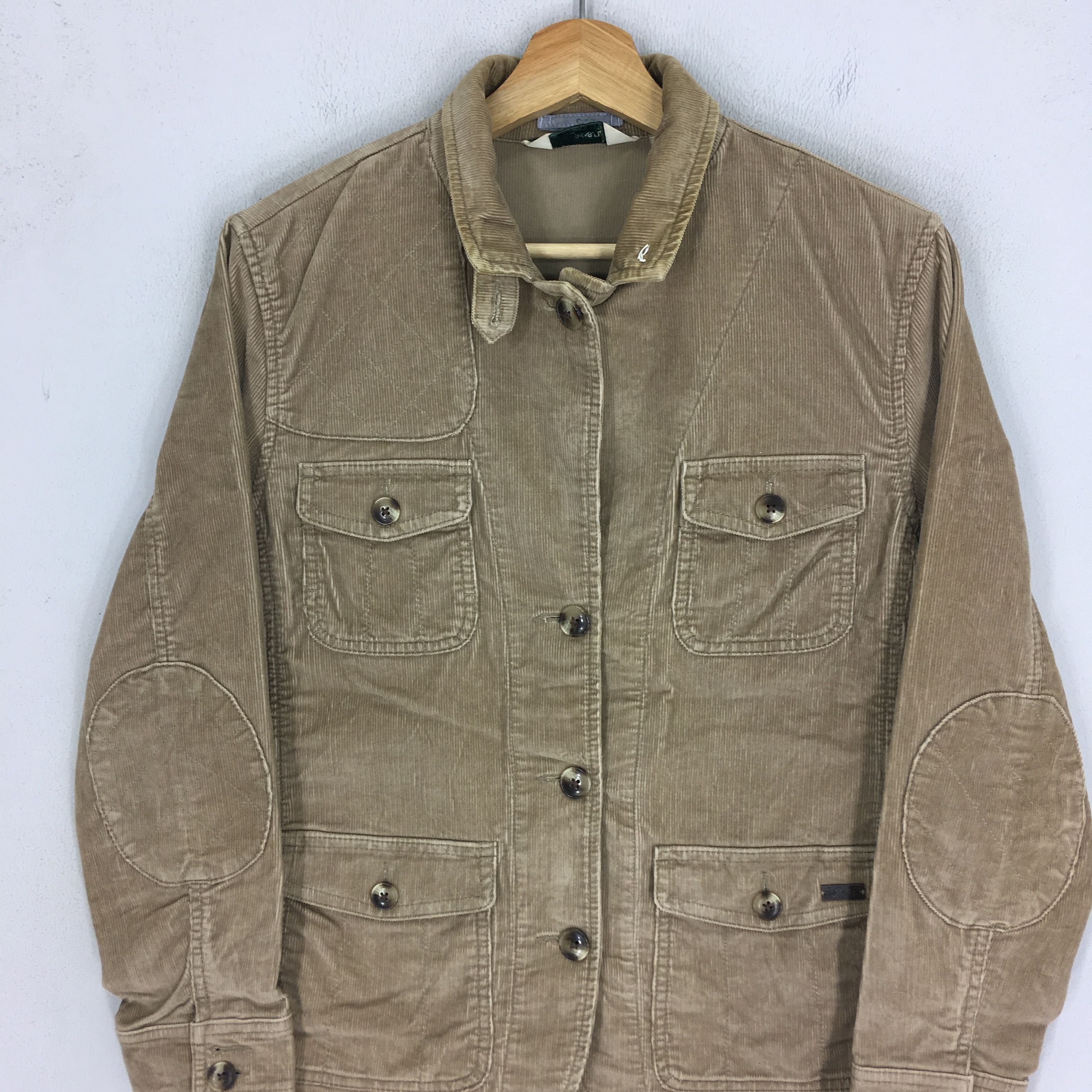 L.L. Bean Vintage LL Bean Brown Corduroy Ladies Jacket Size S / US 4 / IT 40 - 4 Thumbnail