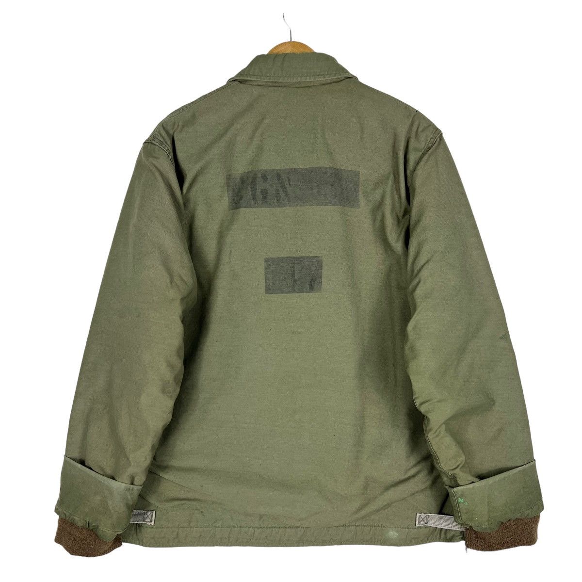 Vintage 🔥TRUE VINTAGE MILITARY NAVEDTRA N-1 DECK JACKET MADE IN USA Size US L / EU 52-54 / 3 - 2 Thumbnail