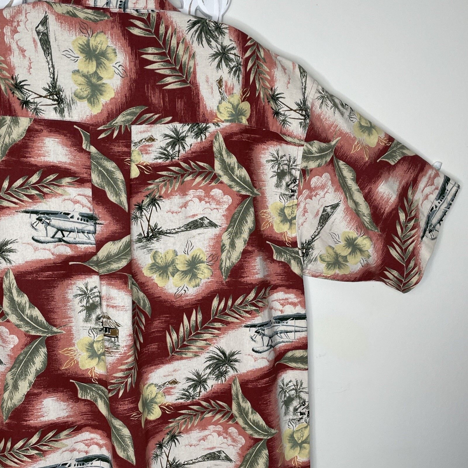 Other SUMMA Men's M Button Up Hawaiian Shirt Silk Cotton Blend Size US M / EU 48-50 / 2 - 12 Thumbnail