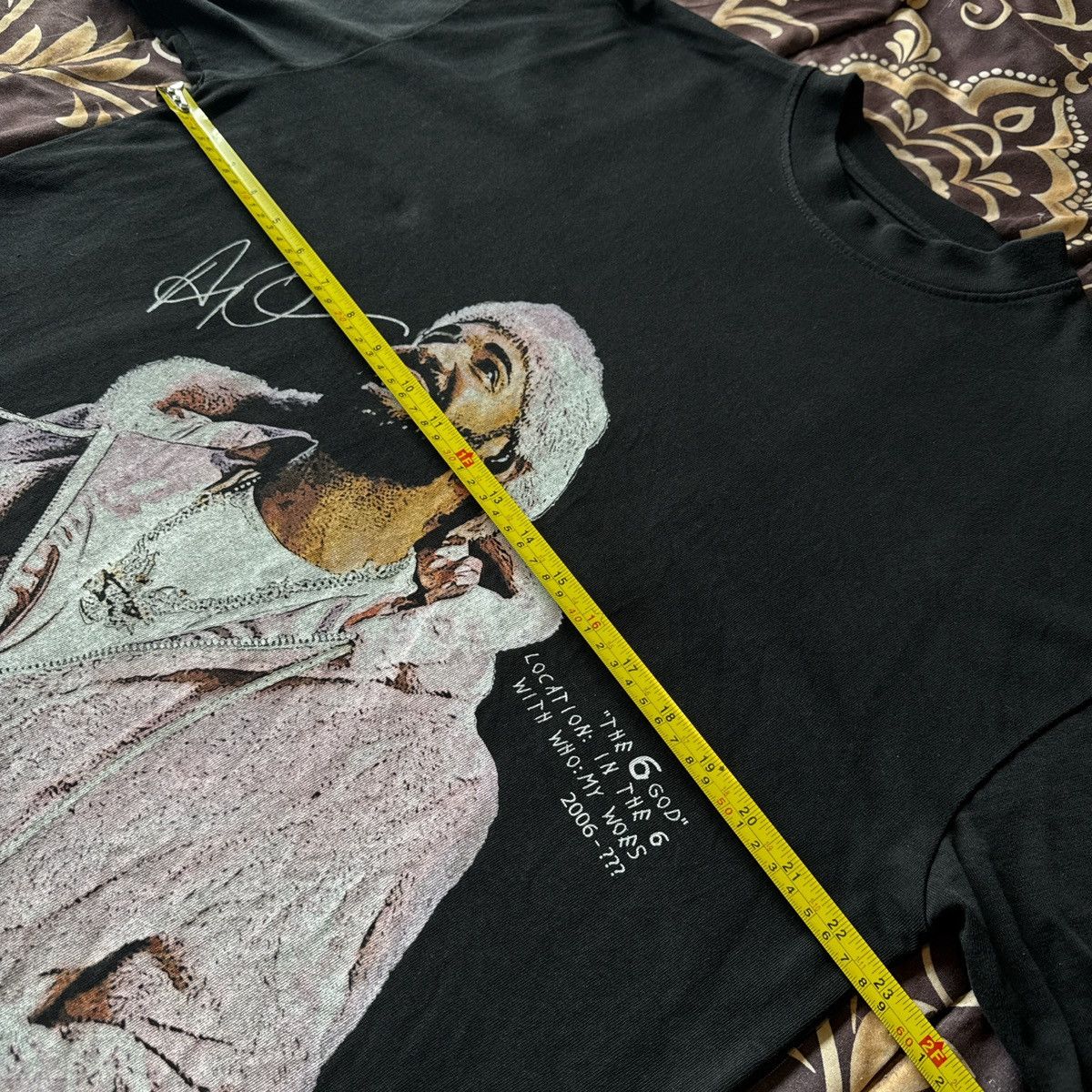 Sergio Calabasas Rekcless Drake Screenprint Streetwear Tee Size US S / EU 44-46 / 1 - 4 Thumbnail
