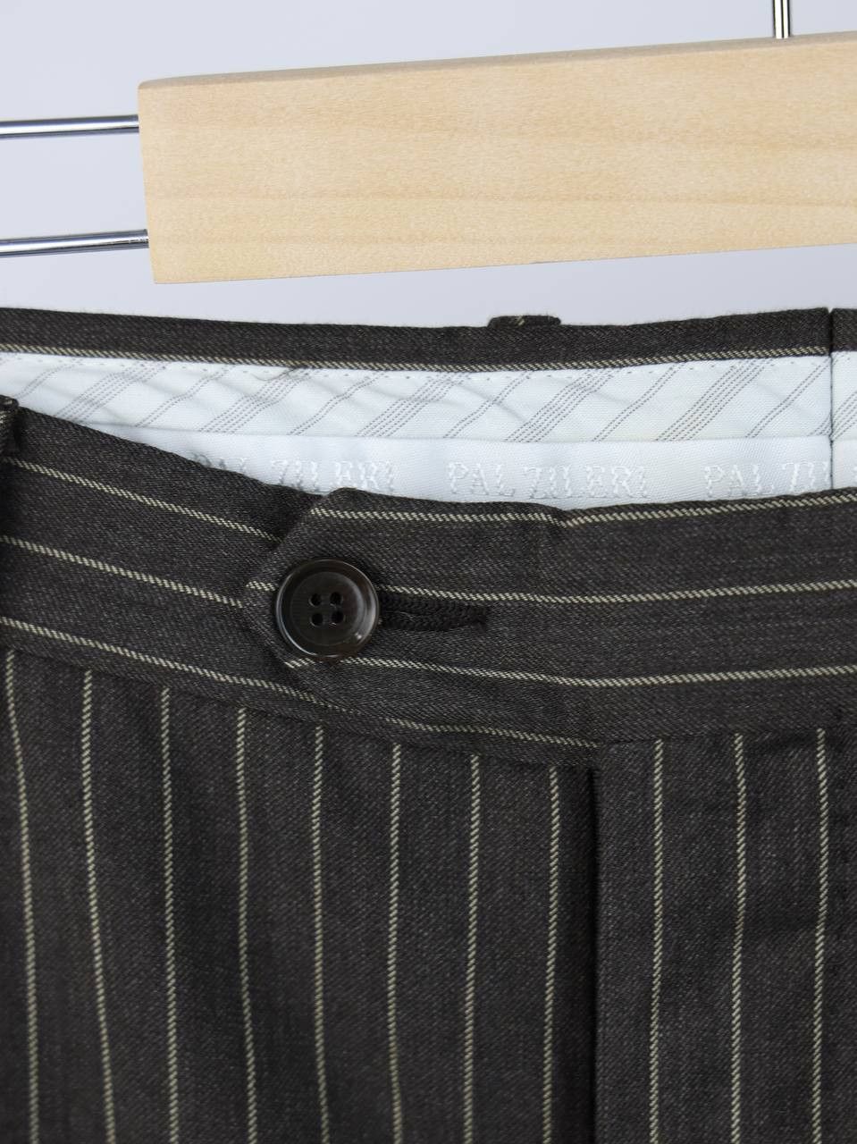 Pal Zileri PAL ZILERI Striped wool pants Size US 36 / EU 52 - 5 Thumbnail
