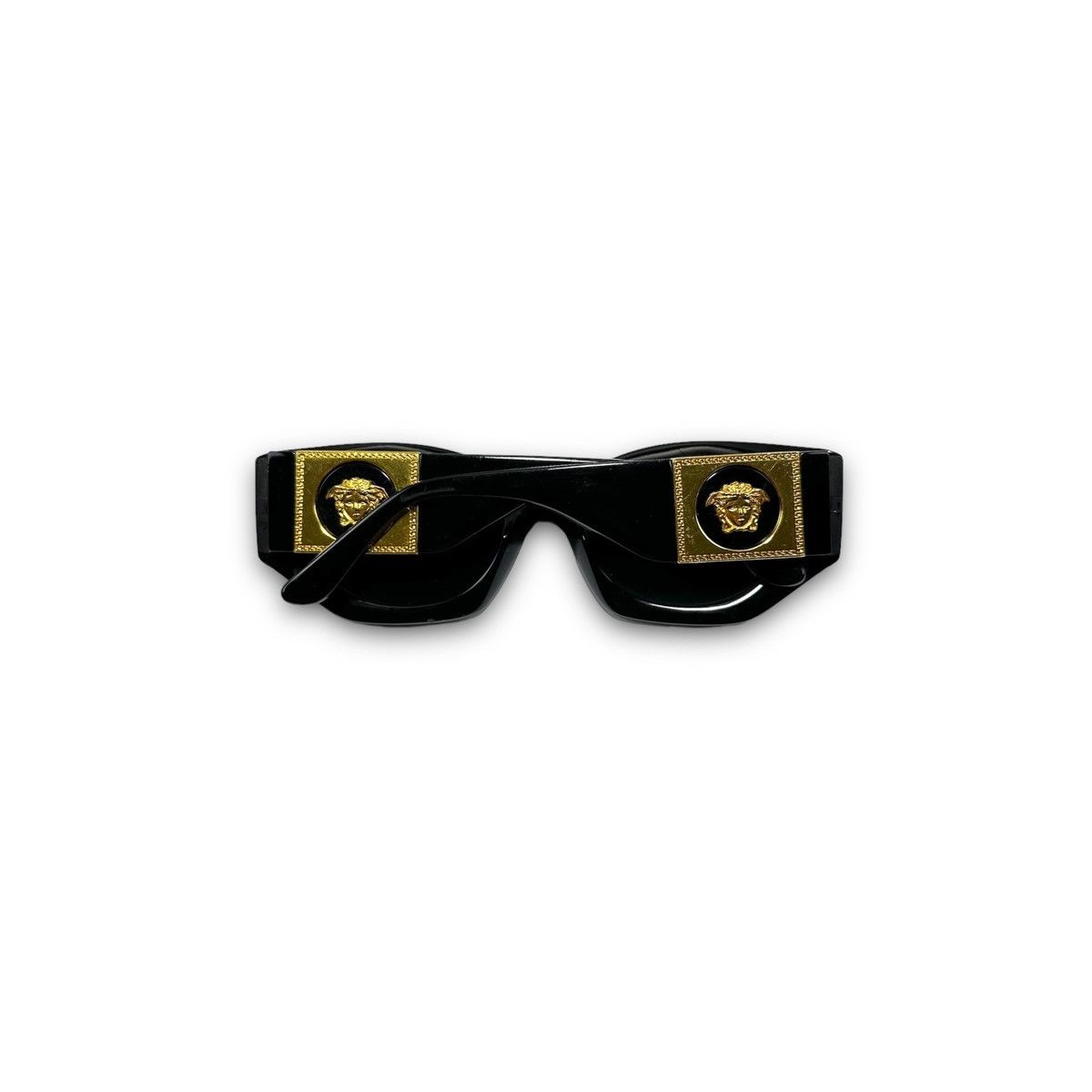 Versace × Vintage Gianni Versace Sun glasses Vintage 420/C Col. 852 90s black Size ONE SIZE - 4 Thumbnail