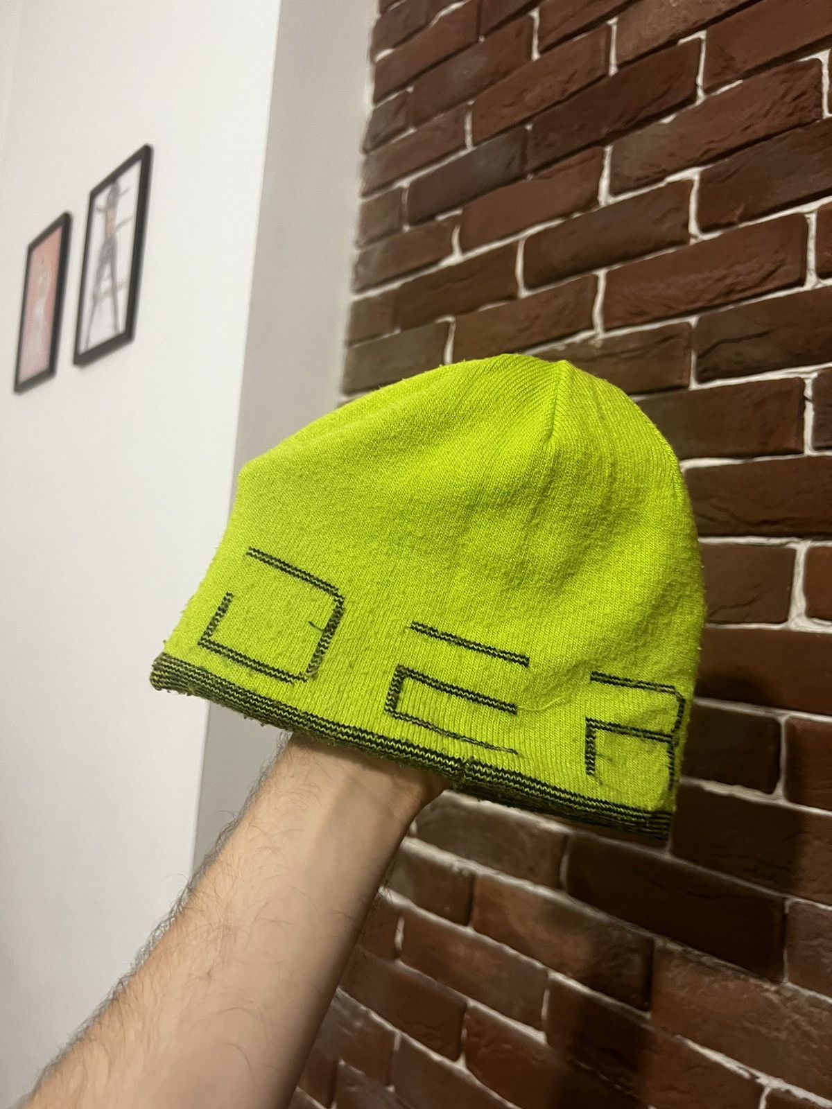 Spyder Vintage Y2k Spyder Spiderweb Spider Beanie Alternative Hype Size ONE SIZE - 4 Thumbnail