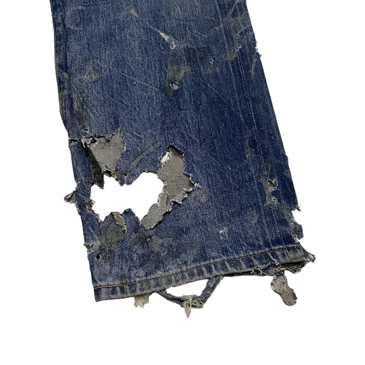 Levi's Levis Selvedge 501XX Big E Vintage distressed Size US 33 - 12 Thumbnail