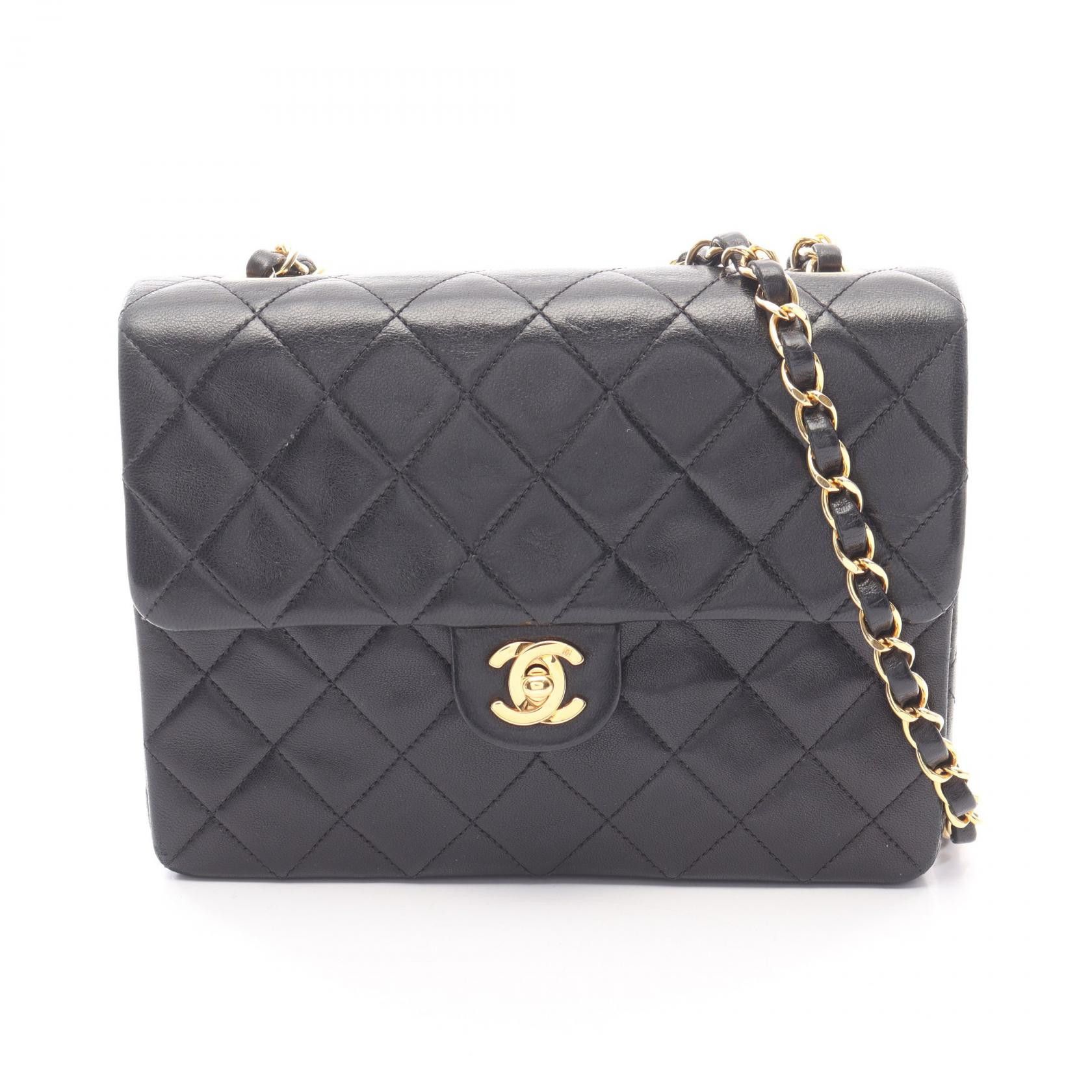 Chanel Chanel CHANEL Mini Matelasse Lambskin Shoulder Bag Leather Shoulder Bag DUTY FREE for USA Size ONE SIZE - 1 Thumbnail