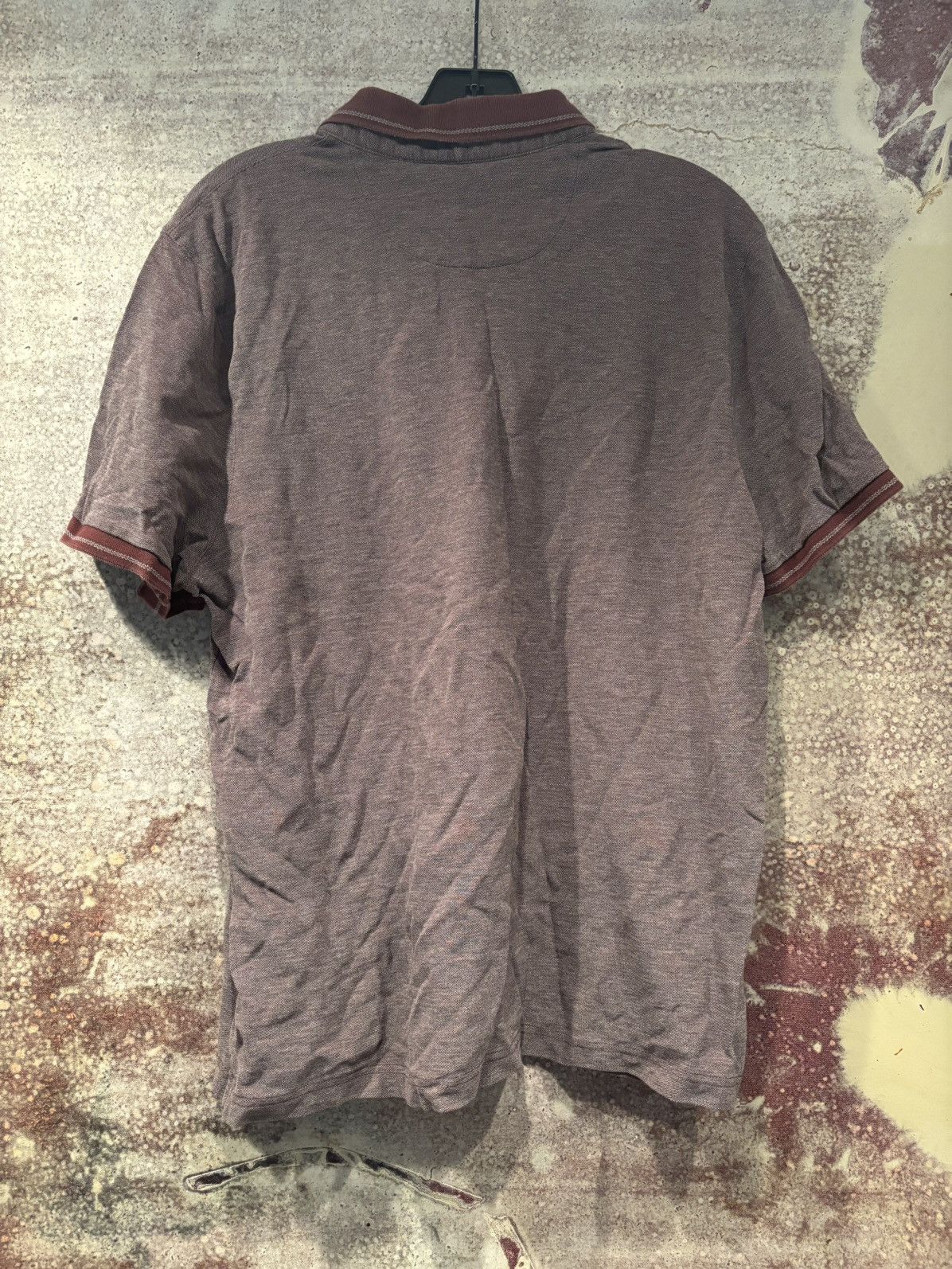 Michael Kors Michael Kors XL Polo Shirt Grey with Brown Highlights Size US XL / EU 56 / 4 - 2 Thumbnail
