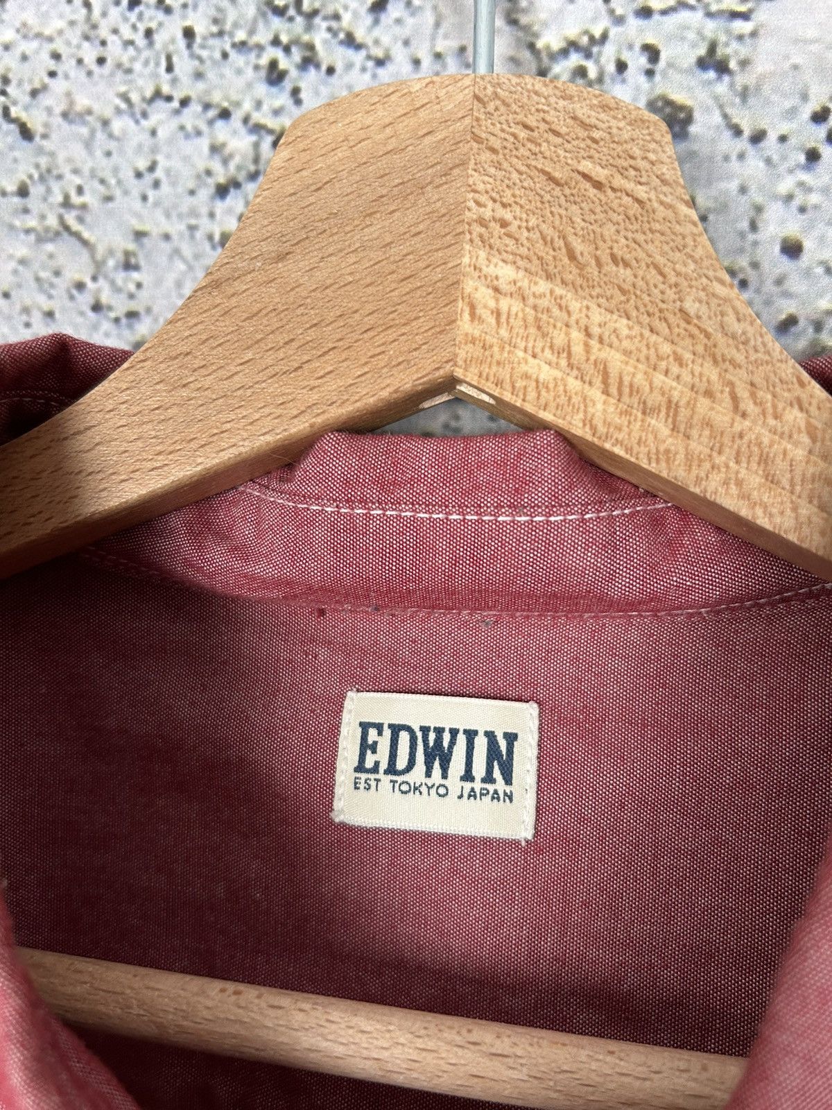 Edwin Vintage Edwin Japanese Brand Shirt Streetwear Hype Size US XL / EU 56 / 4 - 4 Thumbnail