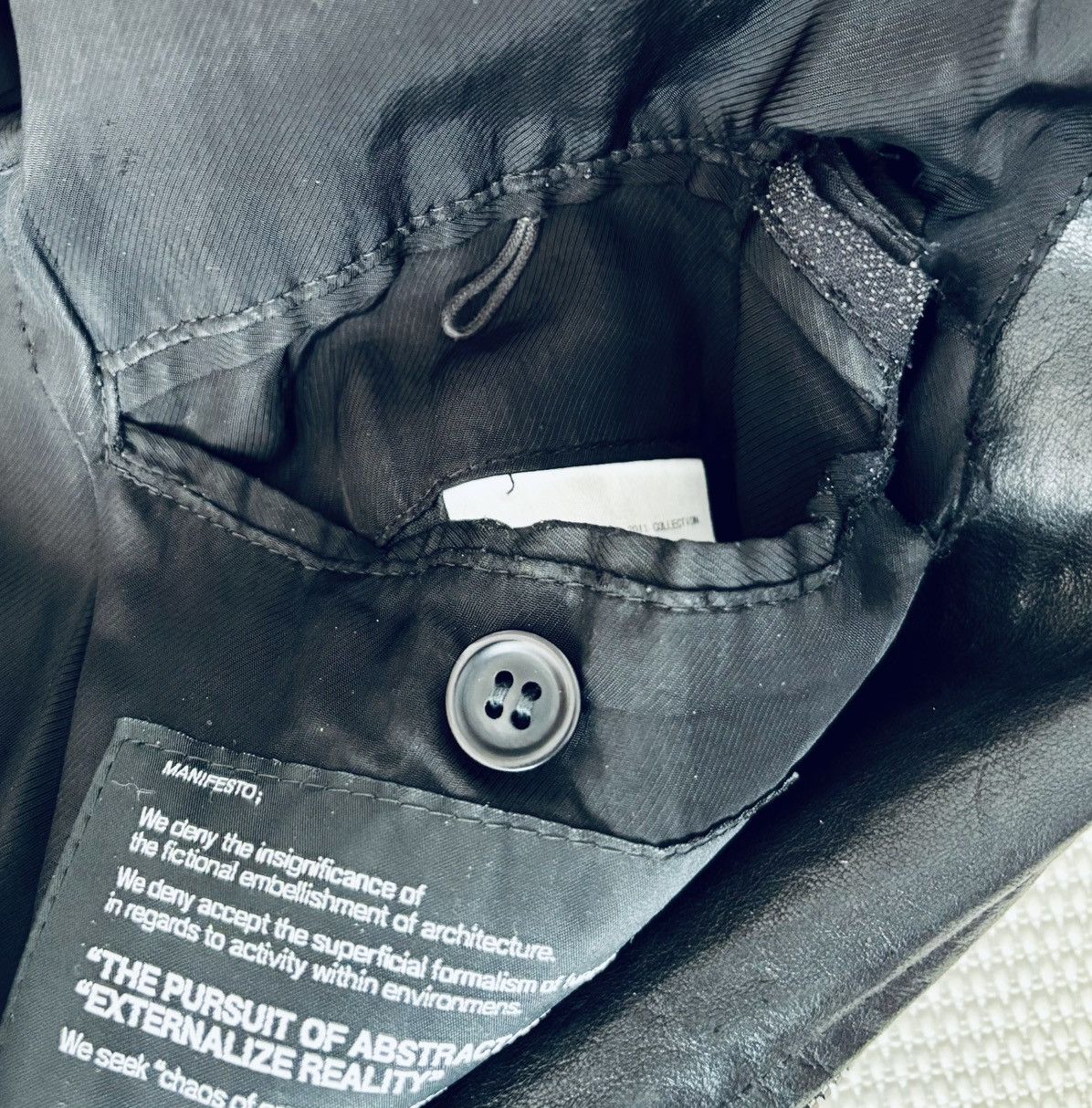 Julius JULIUS SS11 “Chaos; Ontological Anarchism” Leather Jacket Size US S / EU 44-46 / 1 - 8 Thumbnail