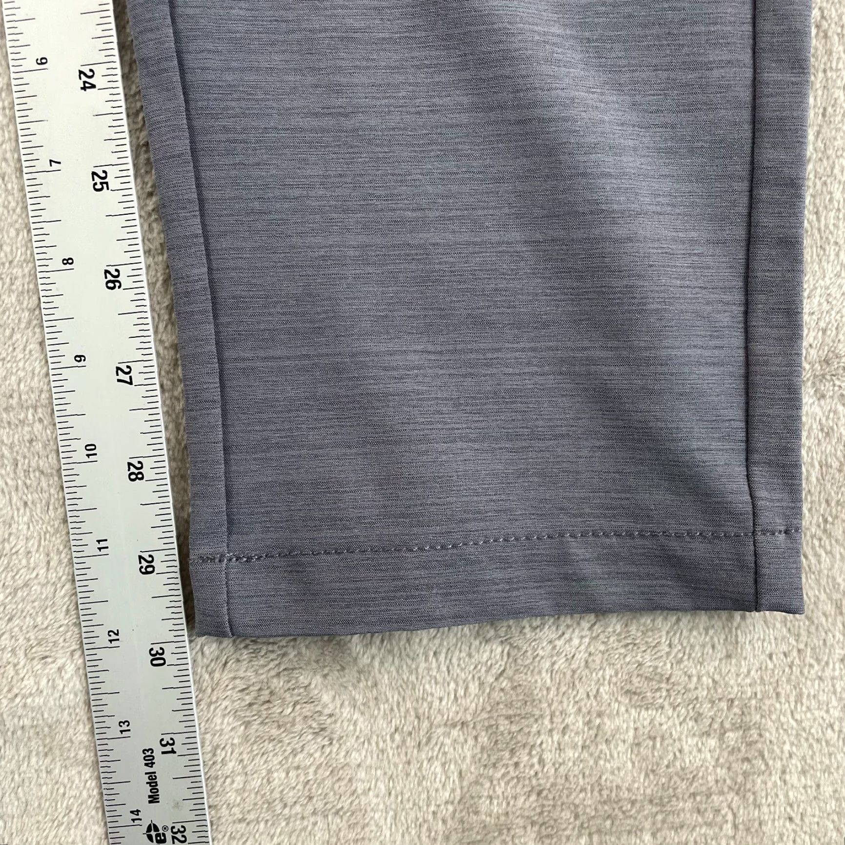 Vintage BYLT Kinetic Pants Men 30x30 Grey Performance Stretch Tapered Golf Tapered Fit Size US 30 / EU 46 - 6 Thumbnail