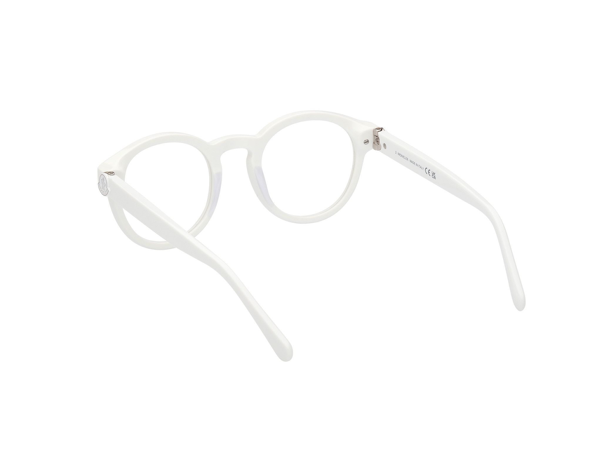 Moncler o1y0225 Size : OS / 49 mm Eyeglass Frame in White Size ONE SIZE - 5 Thumbnail