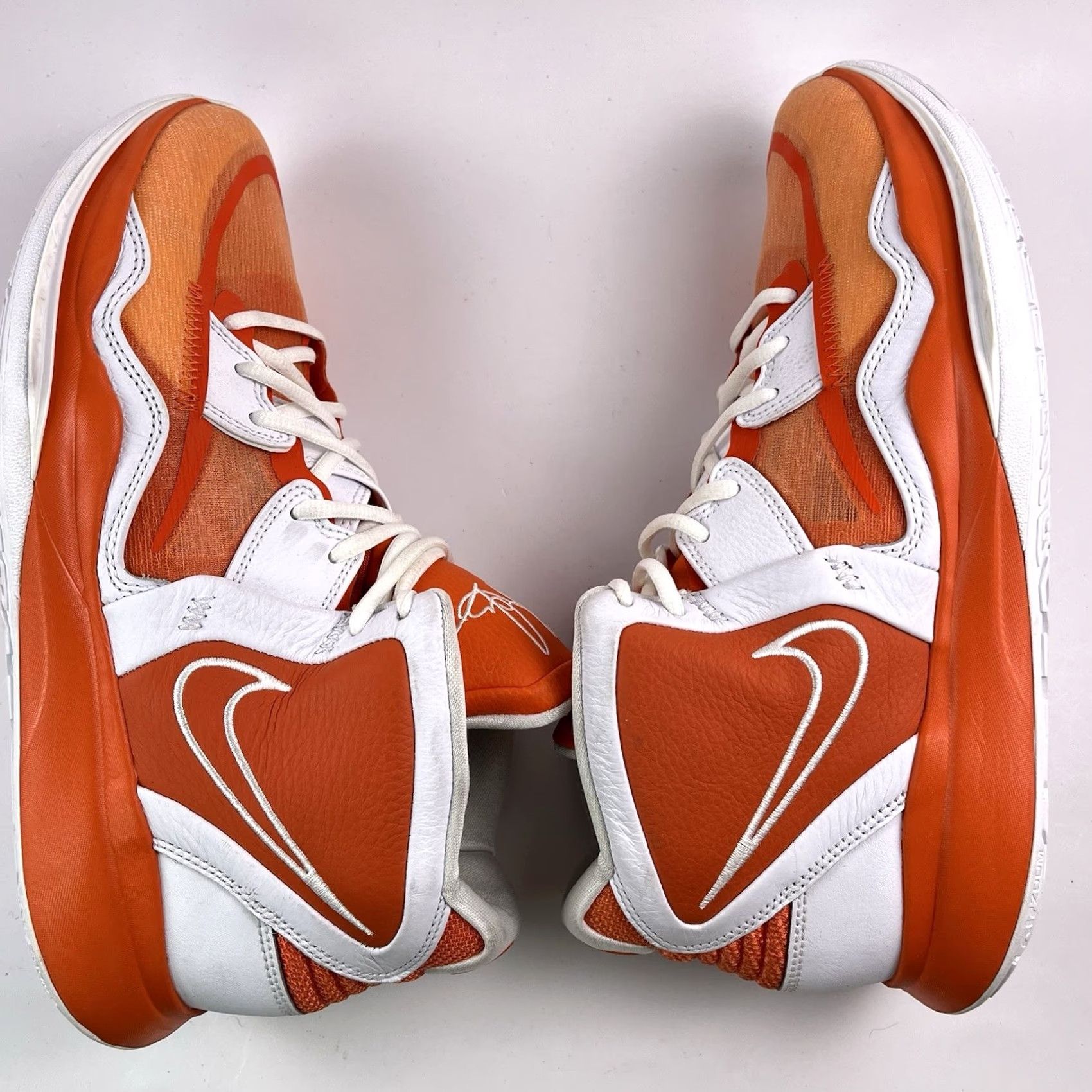 Nike Nike Mens Kyrie Infinity TB Sneakers DO9616-802 Orange Basketball Mid Top 11.5 Mens Shoes Size US 12 / EU 45 - 6 Thumbnail