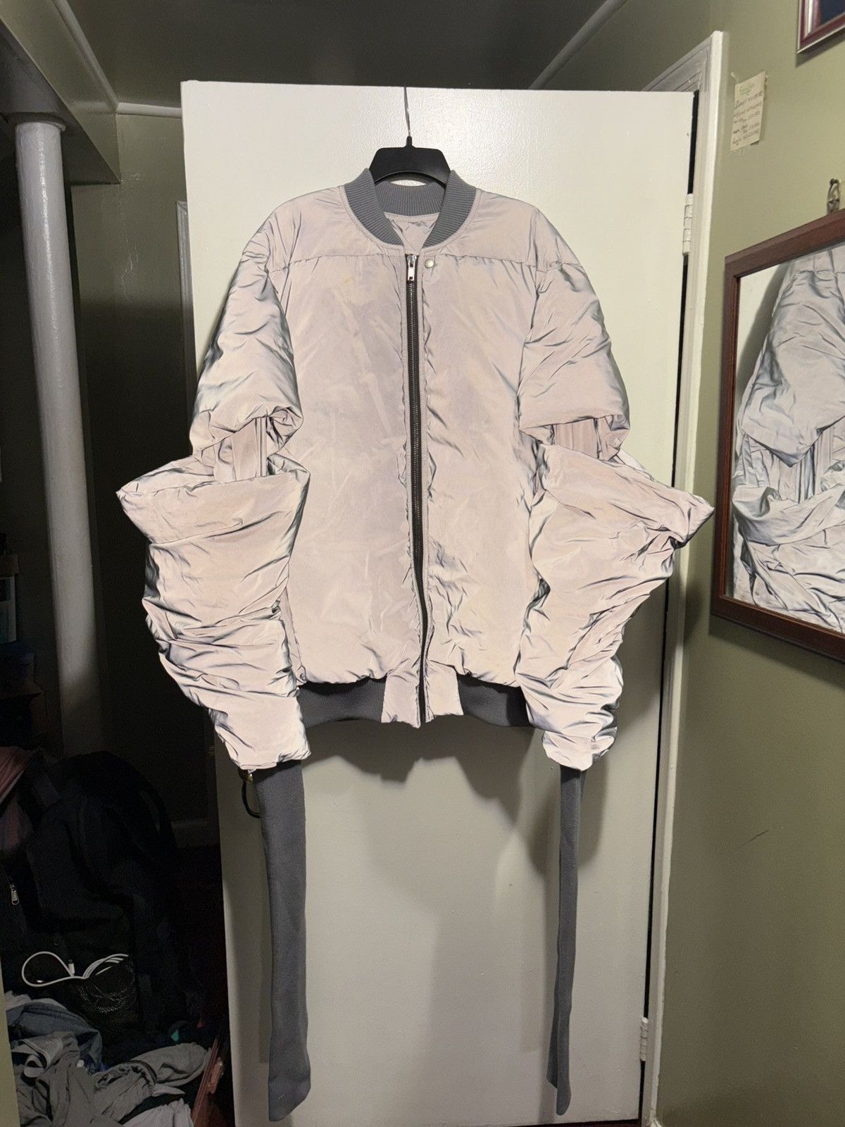 Rick Owens Rick Owens STROBE FW22 Gauntlet Jacket Size US M / EU 48-50 / 2 - 1 Thumbnail