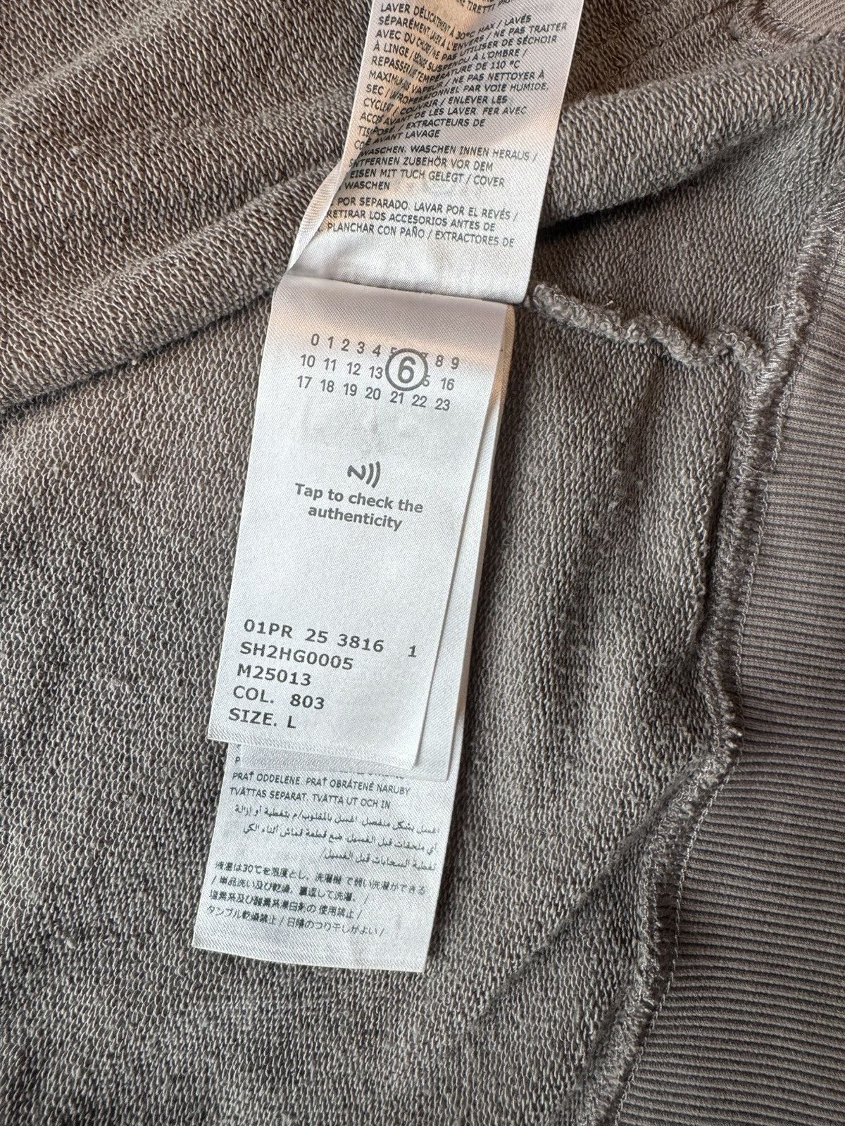 Maison Margiela Maison Margiela Paint-Splatter Sleeveless Zip Hoodie Size US L / EU 52-54 / 3 - 12 Thumbnail