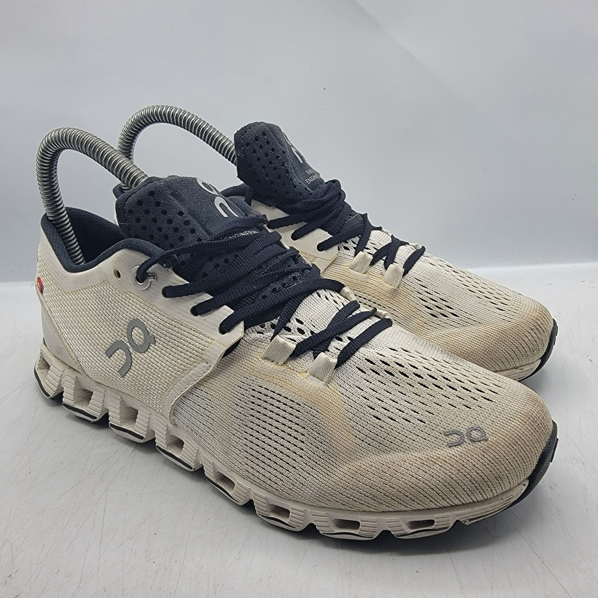On Cloud X Womens 6 White Running Shoes Athletic Breathable