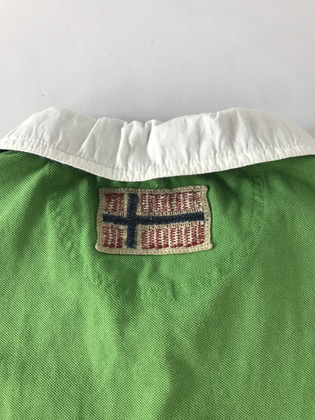Napapijri Napajiri Geographic Embroidery Logo Polo Tee T-Shirt Design Size S / US 4 / IT 40 - 7 Thumbnail
