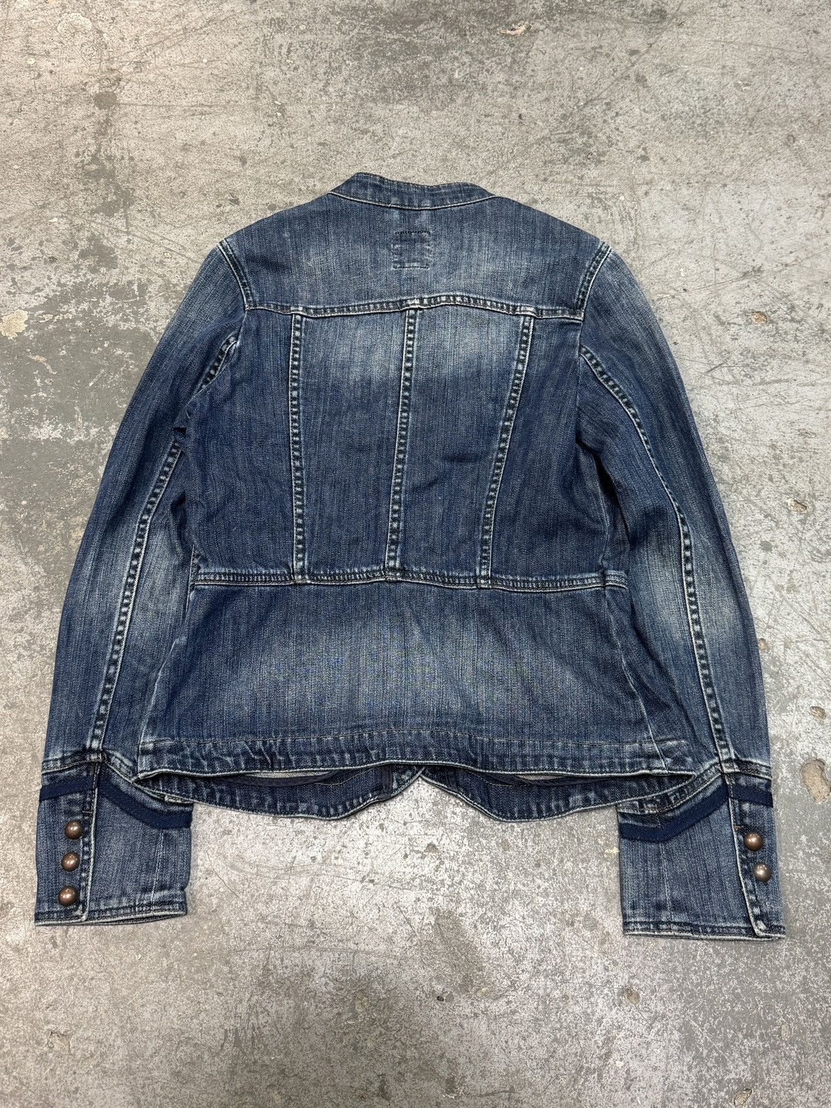 Vintage Vintage Avant Garde Opium y2k Napoleon Leather Jacket Size M / US 6-8 / IT 42-44 - 9 Thumbnail