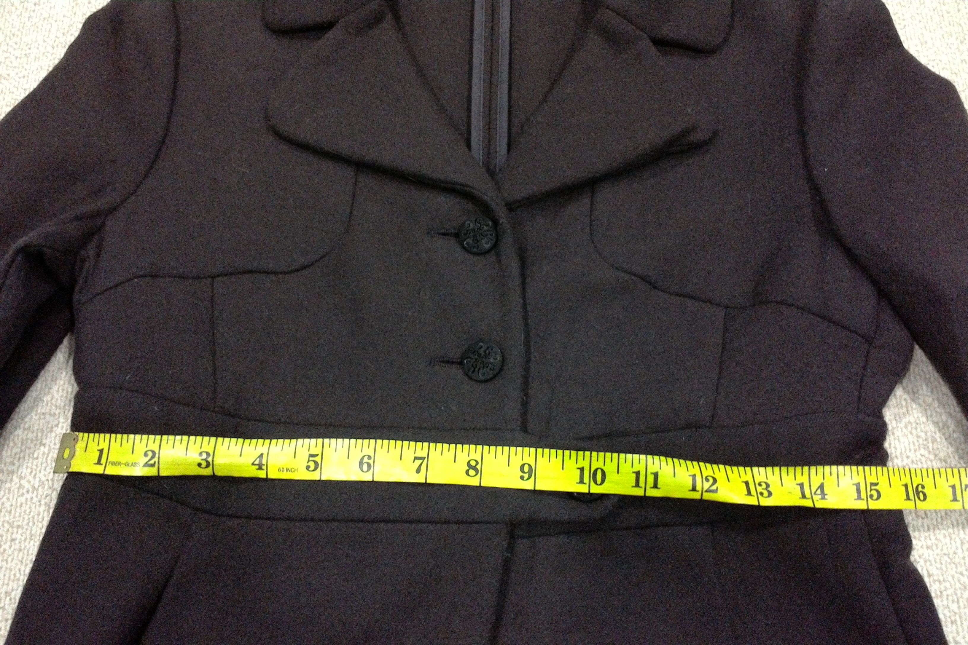 Designer × Marni MARNI Purple Wool Women Jacket Size S / US 4 / IT 40 - 7 Thumbnail