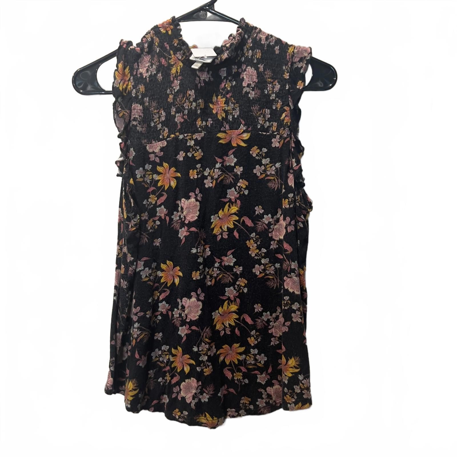 Other Self Esteem Floral Sleeveless Blouse Size M / US 6-8 / IT 42-44 - 1 Thumbnail