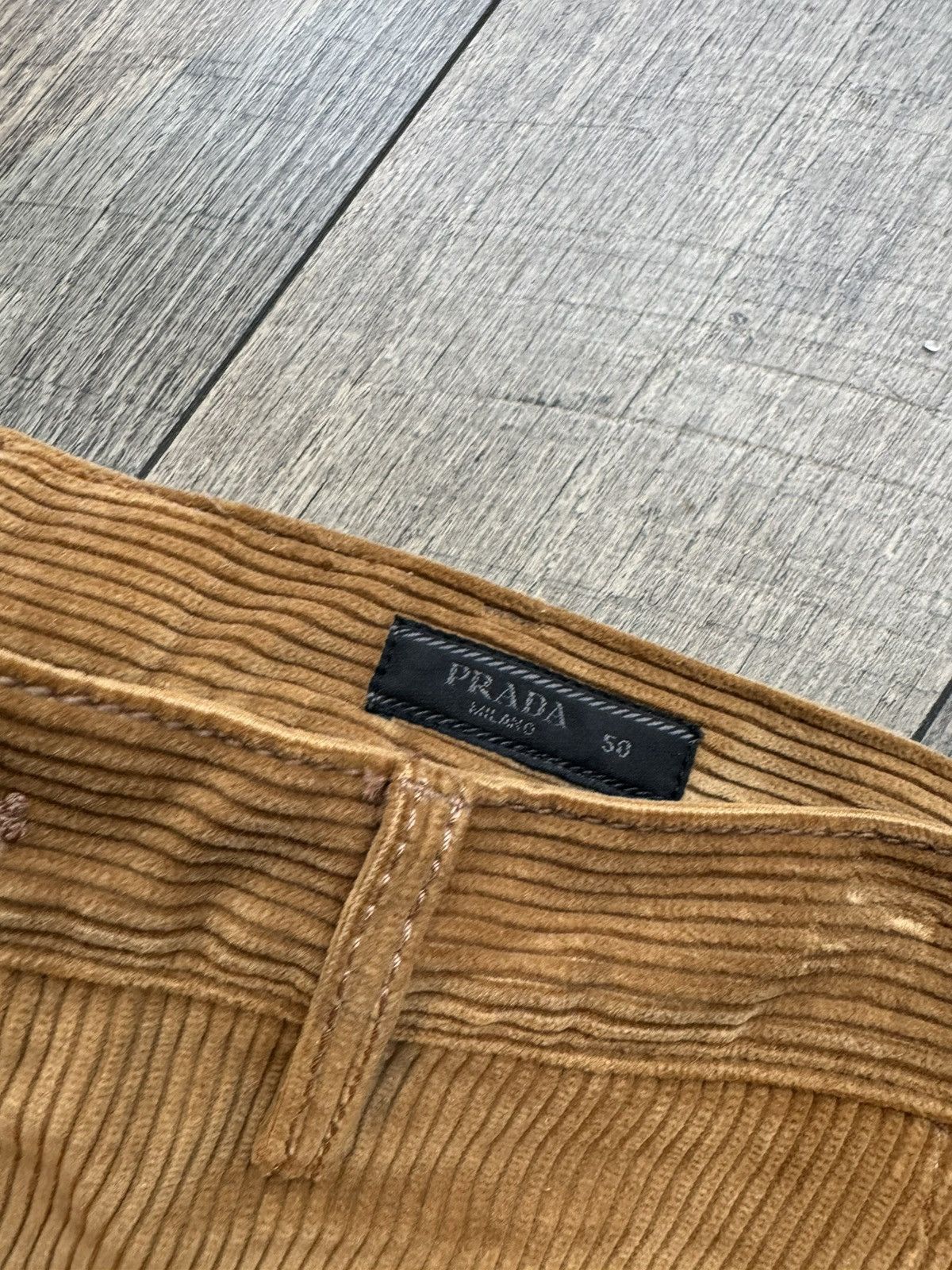 Prada Prada AW17 Brown Corduroy Trousers Pants - 50 Size US 34 / EU 50 - 5 Thumbnail
