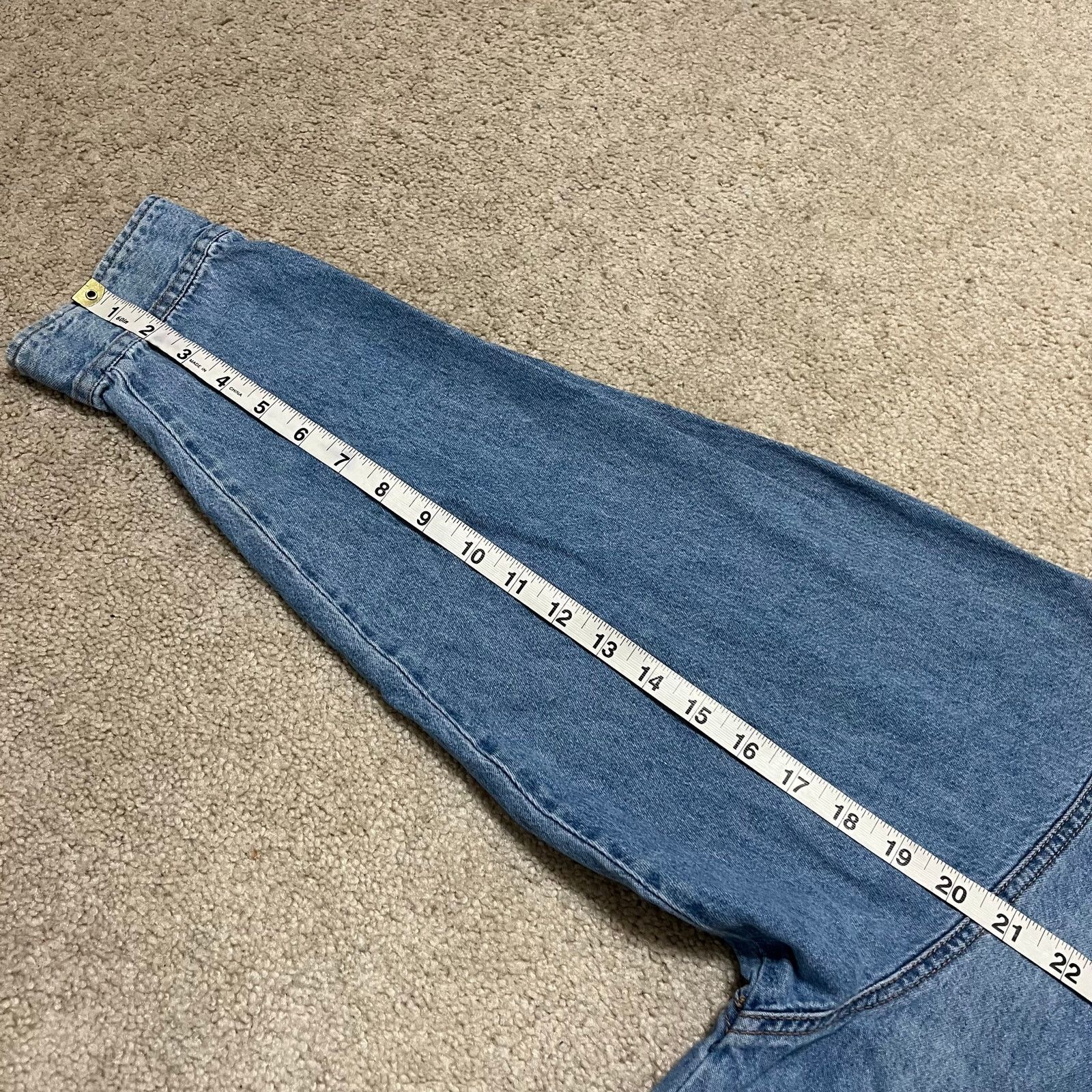 Other Vintage Union Bay Deep Faded Blue Denim Button Up Medium Size US M / EU 48-50 / 2 - 6 Thumbnail