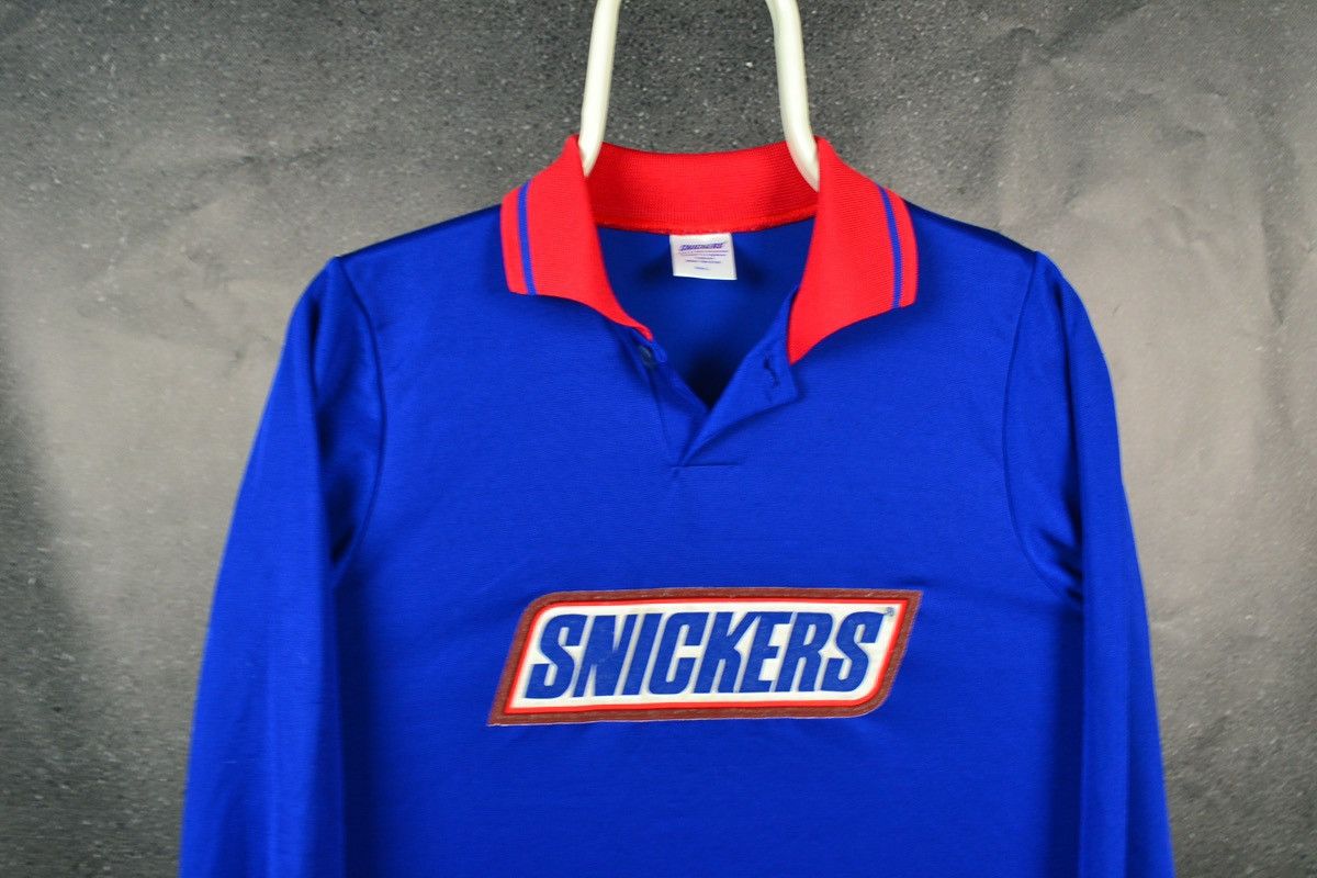 Vintage Vintage Snickers soccer football jersey shirt #14 Size US S / EU 44-46 / 1 - 3 Thumbnail