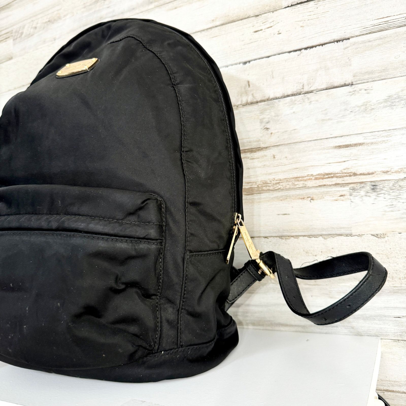Michael Kors Michael Kors Women Black Nylon Jet Set Travel Large Backpack Size ONE SIZE - 3 Thumbnail