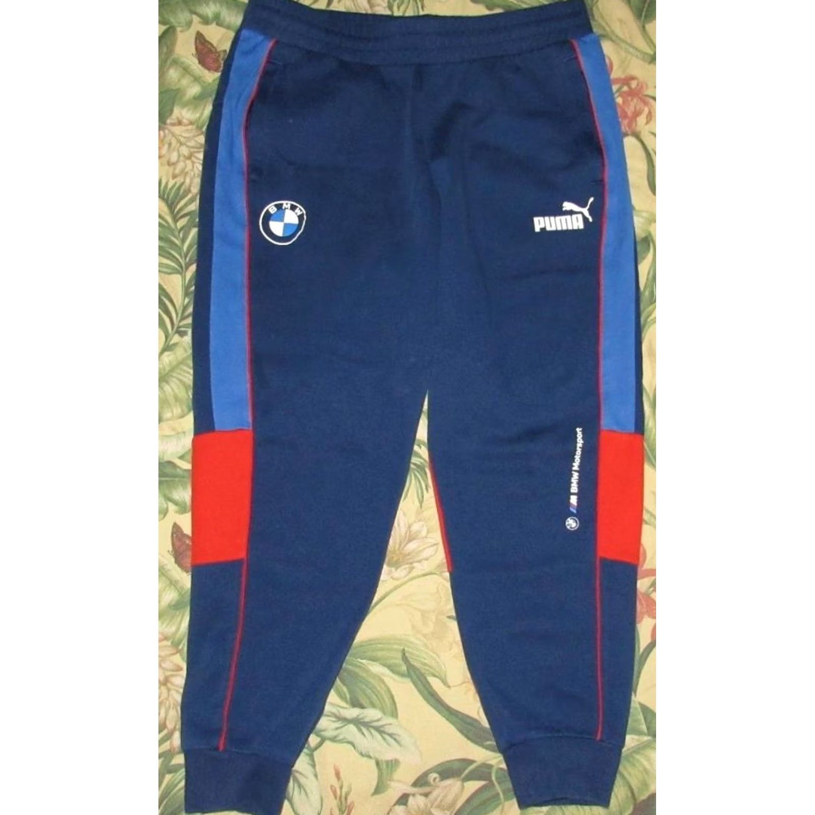 Puma PUMA BMW Motorsport Tracksuit XL Blue Men Cotton Size US 36 / EU 52 - 4 Thumbnail