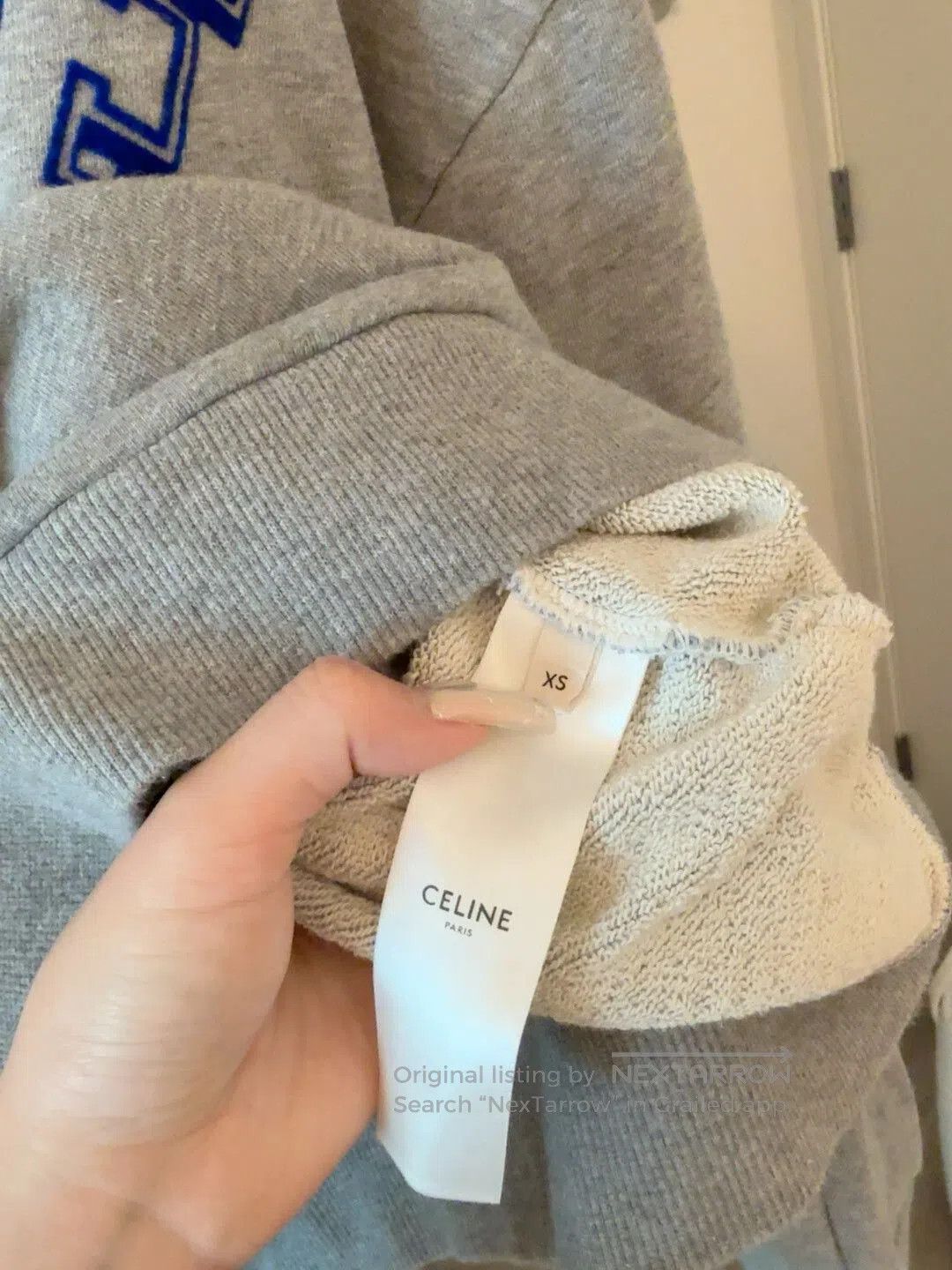 Celine Celine Women's Gray Pullover Sweatshirt. Size XS / US 0-2 / IT 36-38 - 5 Thumbnail