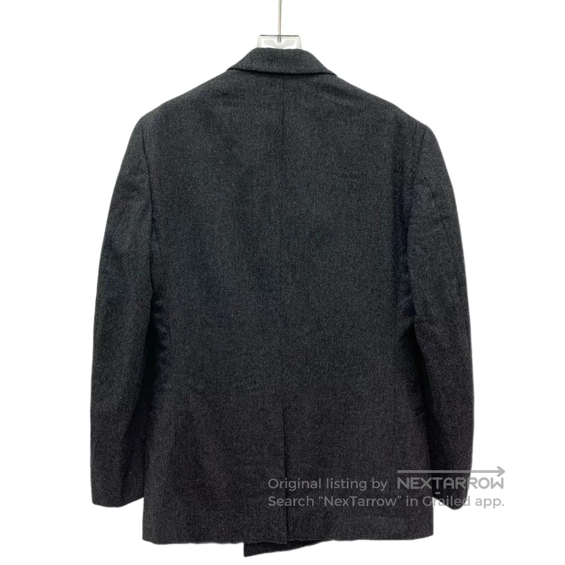 Hermes Hermes Gray Wool Lapel Double. Size US S / EU 44-46 / 1 - 2 Thumbnail