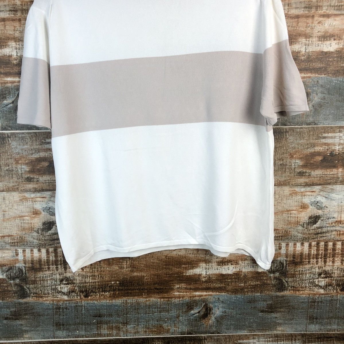 Hermes DL Hermes Paris vintage made in italy White Knitwear #C576 Size US S / EU 44-46 / 1 - 14 Thumbnail