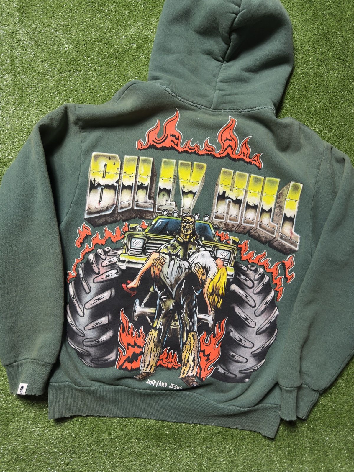 Billy Hill × Warren Lotas Warren Lotas x Billy Hill Junkyard Jesus Hoodie Size US M / EU 48-50 / 2 - 2 Thumbnail