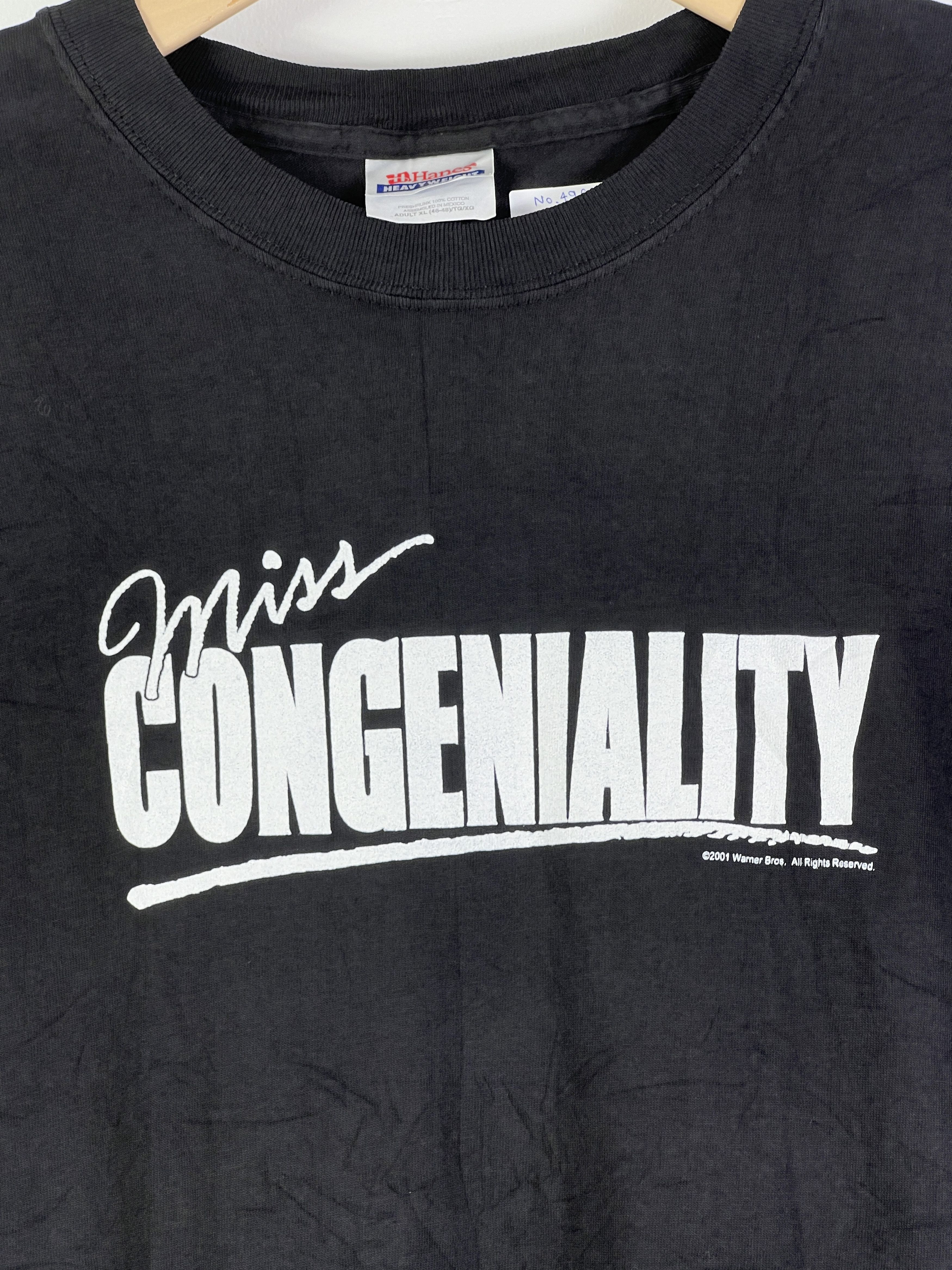 Vintage No.4961 Vintage Miss Congeniality Movie Promo Tee (XL) Size US XL / EU 56 / 4 - 2 Thumbnail