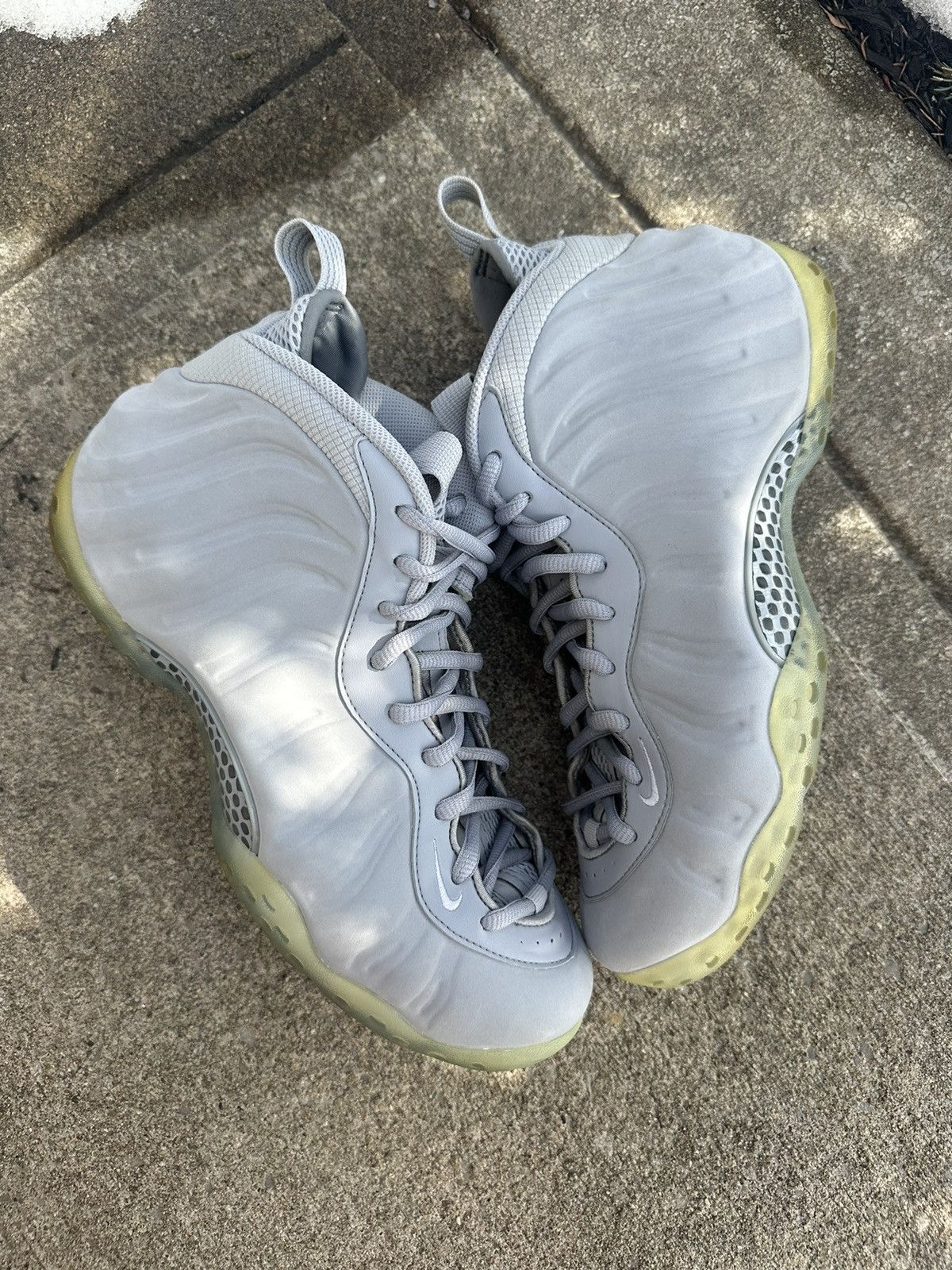 Nike Nike Air Foamposite One PRM Wolf Grey size 10 Size US 10 / EU 43 - 1 Thumbnail