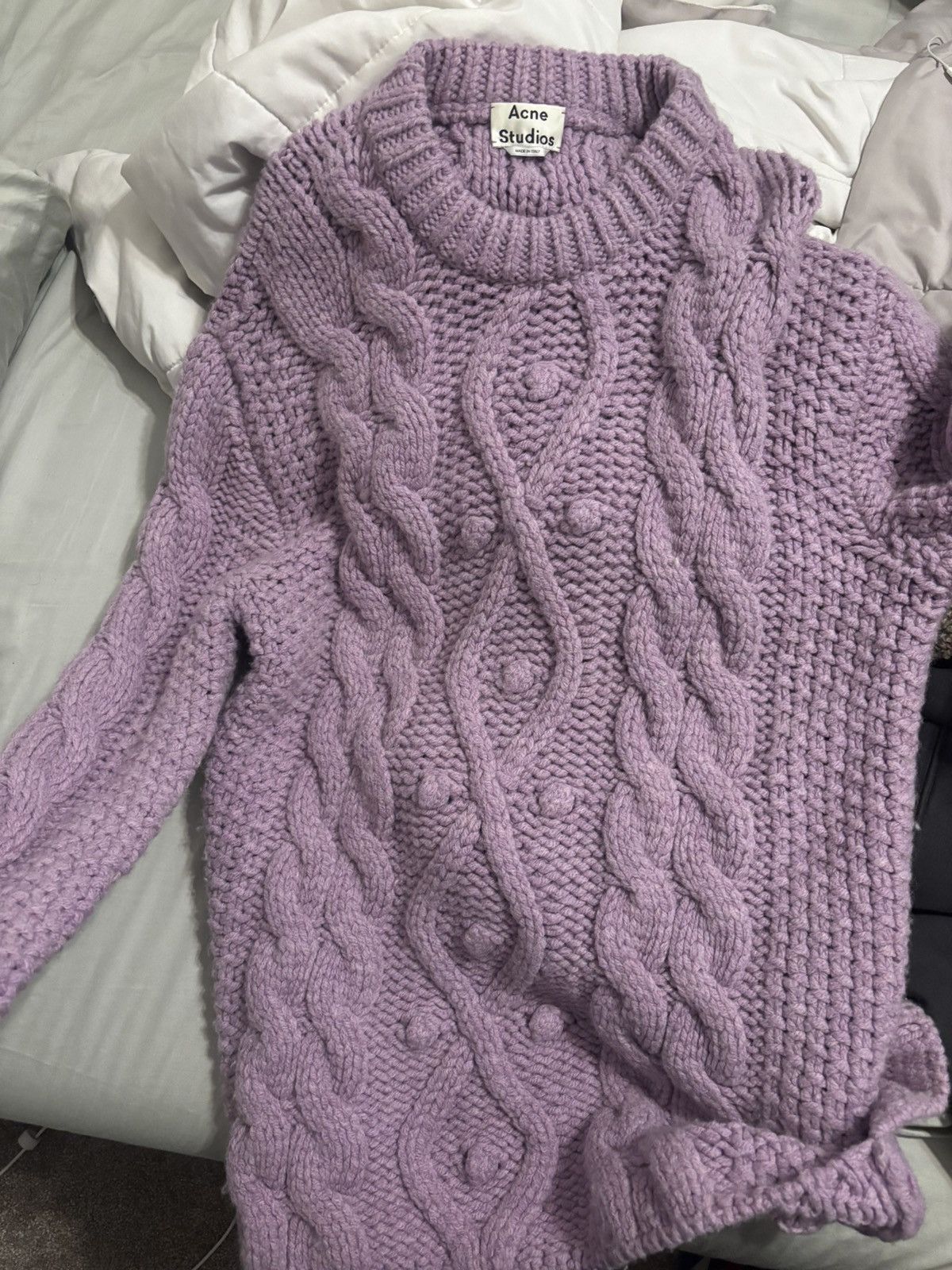 Acne Studios Acne studios lavender knit sweater Size US M / EU 48-50 / 2 - 4 Thumbnail