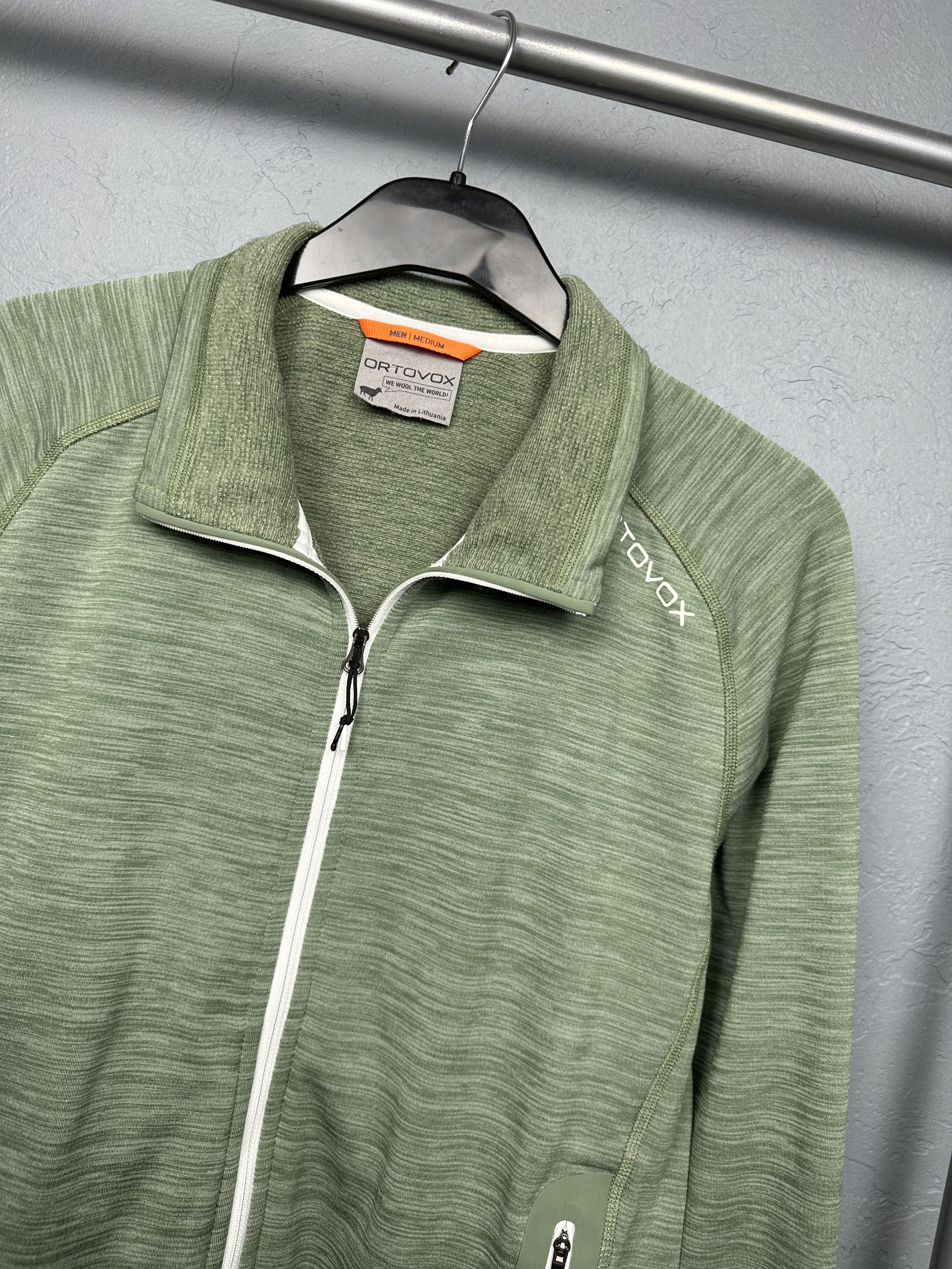 ORTOVOX ORTOVOX Mens Merino Wool Track Top Jacket Size US M / EU 48-50 / 2 - 2 Thumbnail