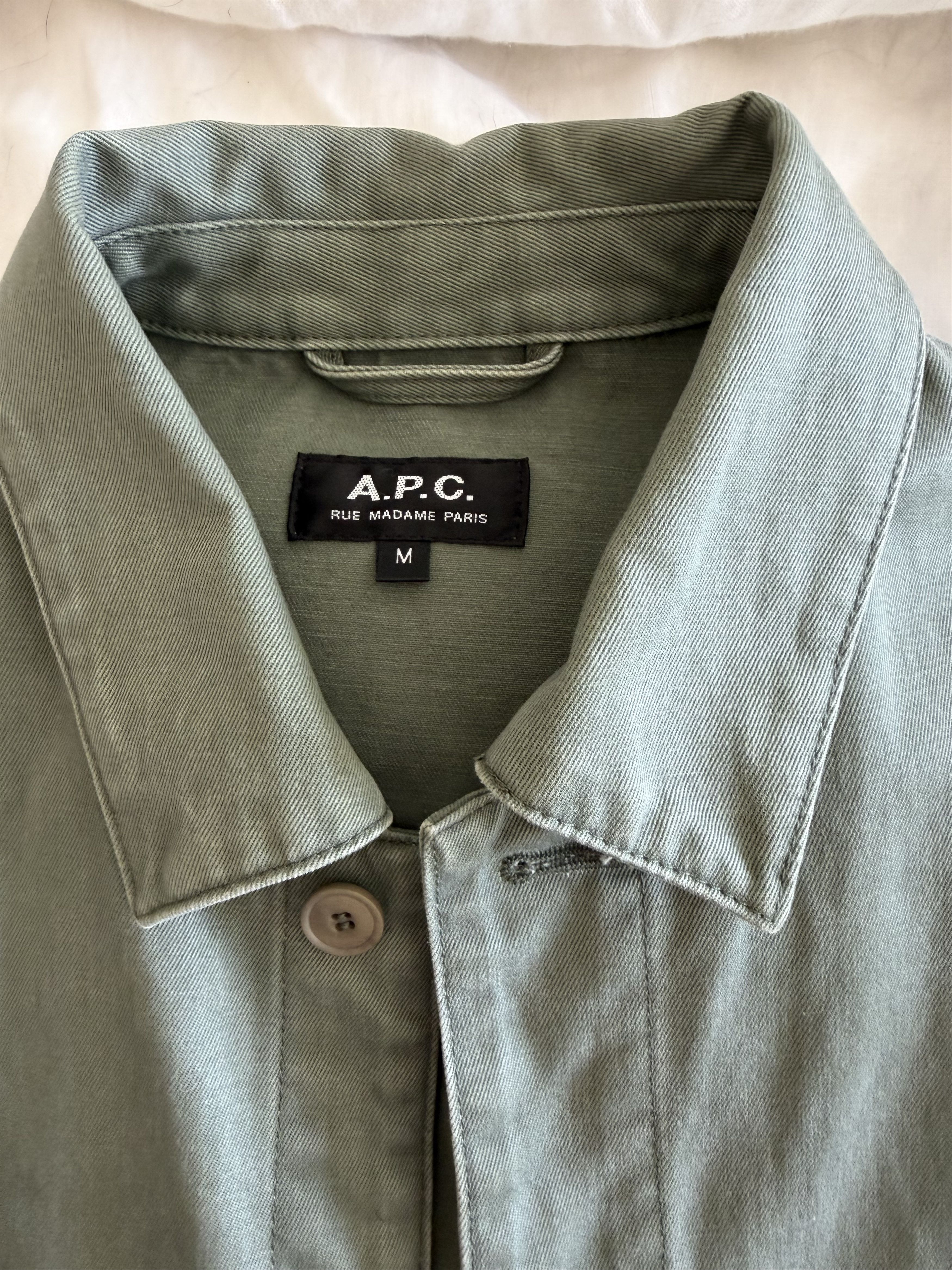 A.P.C. A.P.C. Kerlouan Shirt Jacket Size US M / EU 48-50 / 2 - 6 Thumbnail