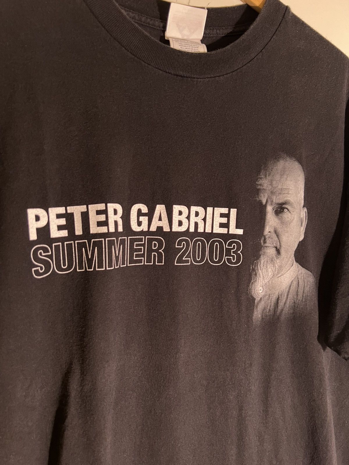 Band Tees Y2K 2000’s VTG Vintage Peter Gabriel Rock Band Artist Shirt Size US XL / EU 56 / 4 - 4 Thumbnail