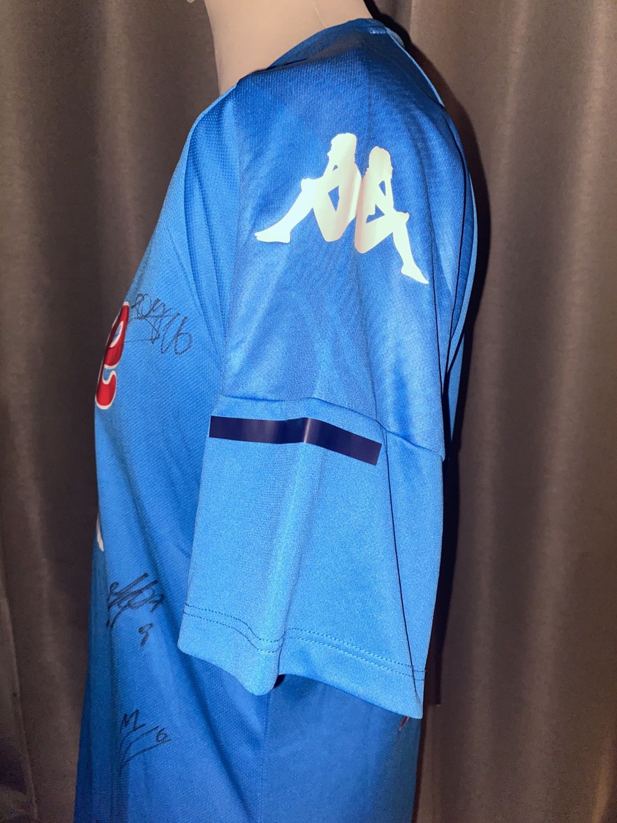 Kappa SSC Napoli FC - Squad Signed Shirt - 2020/21 - Large Size US L / EU 52-54 / 3 - 16 Thumbnail