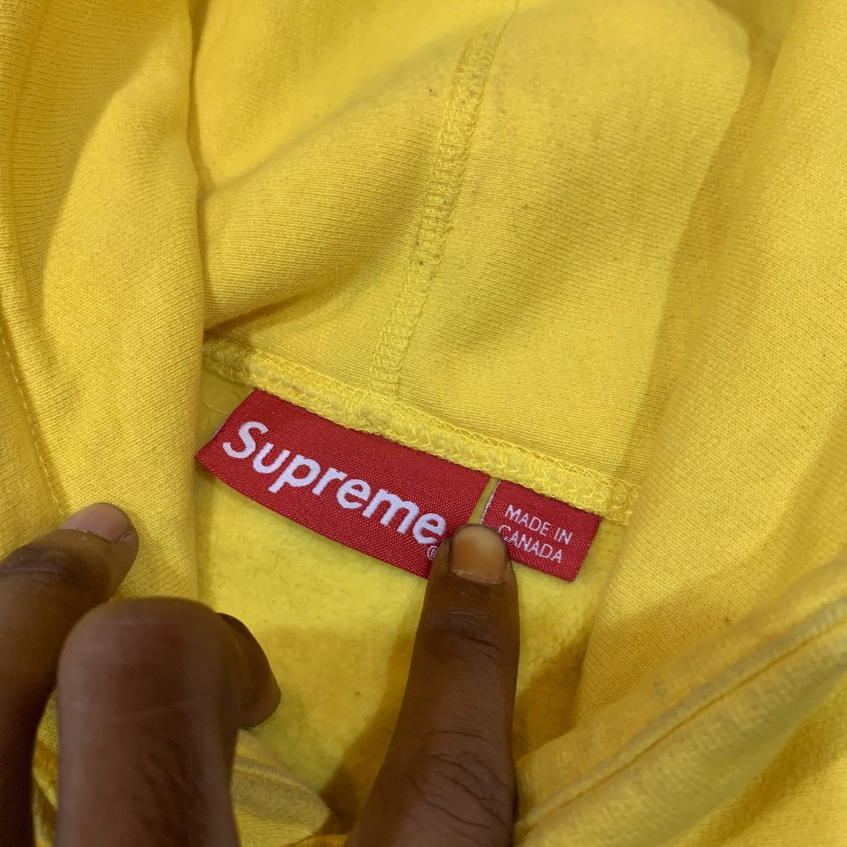 Supreme SUPREME BRUSH LOGO HOODIE Size US M / EU 48-50 / 2 - 5 Thumbnail