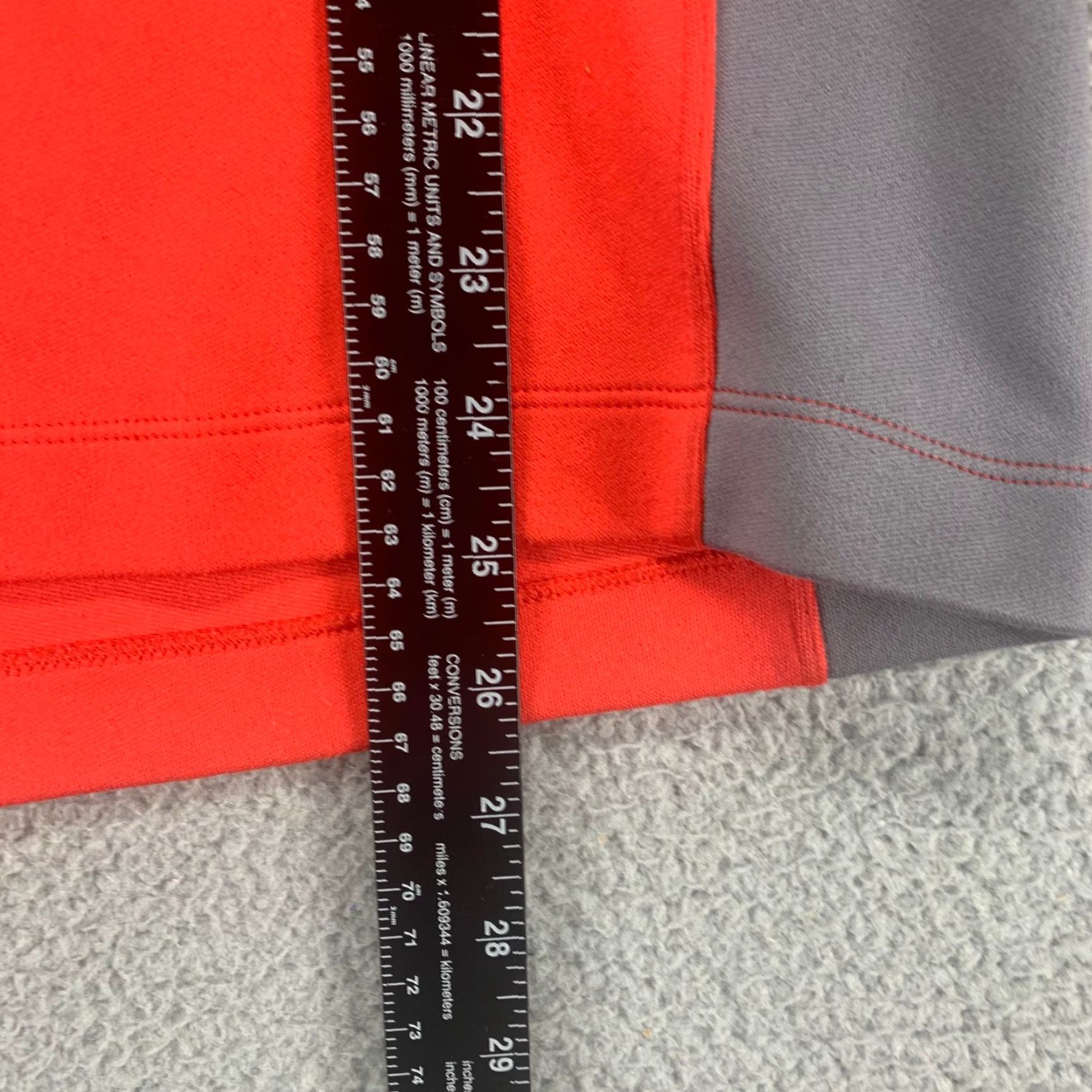 Nike Nike Jacket Womens Medium Red Golf Tour Performance Long Sleeve Quarter Zip Size M / US 6-8 / IT 42-44 - 5 Thumbnail