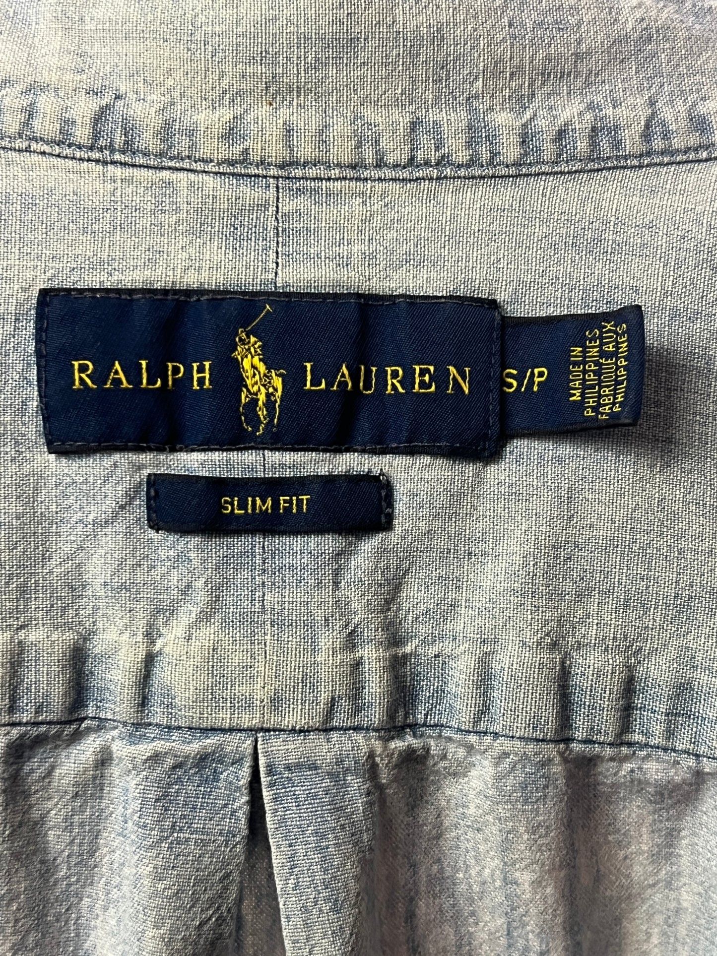 Polo Ralph Lauren × Vintage Ralph Lauren Vintage Men's Slim Fit Shirt - S Size US S / EU 44-46 / 1 - 5 Thumbnail
