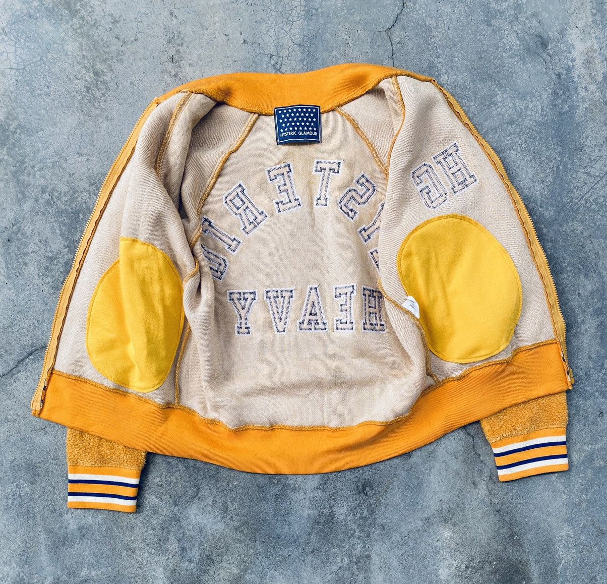 Hysteric Glamour Vintage Hysteric Glamour Heavy Fleece Zipper Jacket Rare Size US S / EU 44-46 / 1 - 3 Thumbnail