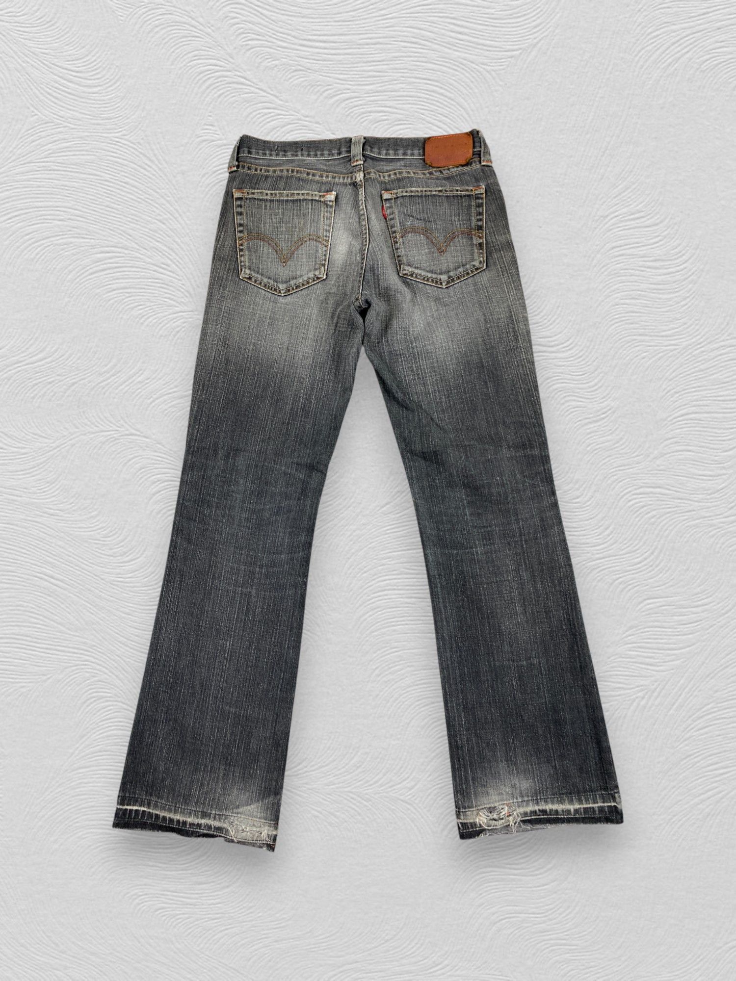 If Six Was Nine Faded Vintage Levi's 517 Flare Jeans 31x30 Denim- JN3710 Size US 31 - 2 Thumbnail
