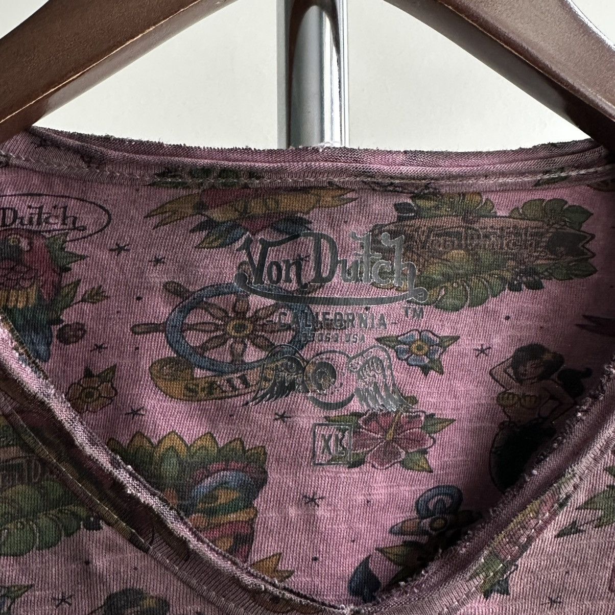 Vintage × Von Dutch VINTAGE Y2K VON DUTCH CALIFORNIA MONOGRAM TEE Size US XL / EU 56 / 4 - 5 Thumbnail