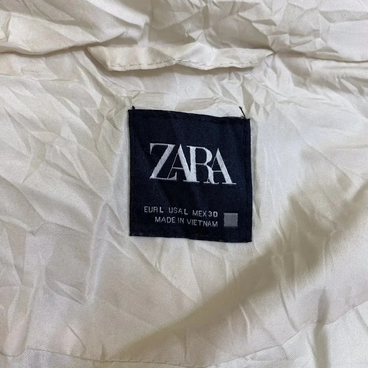 Zara ZARA COLLECTION Beige Puffer Down Jacket Hoodie Windbreaker Size L / US 10 / IT 46 - 7 Thumbnail