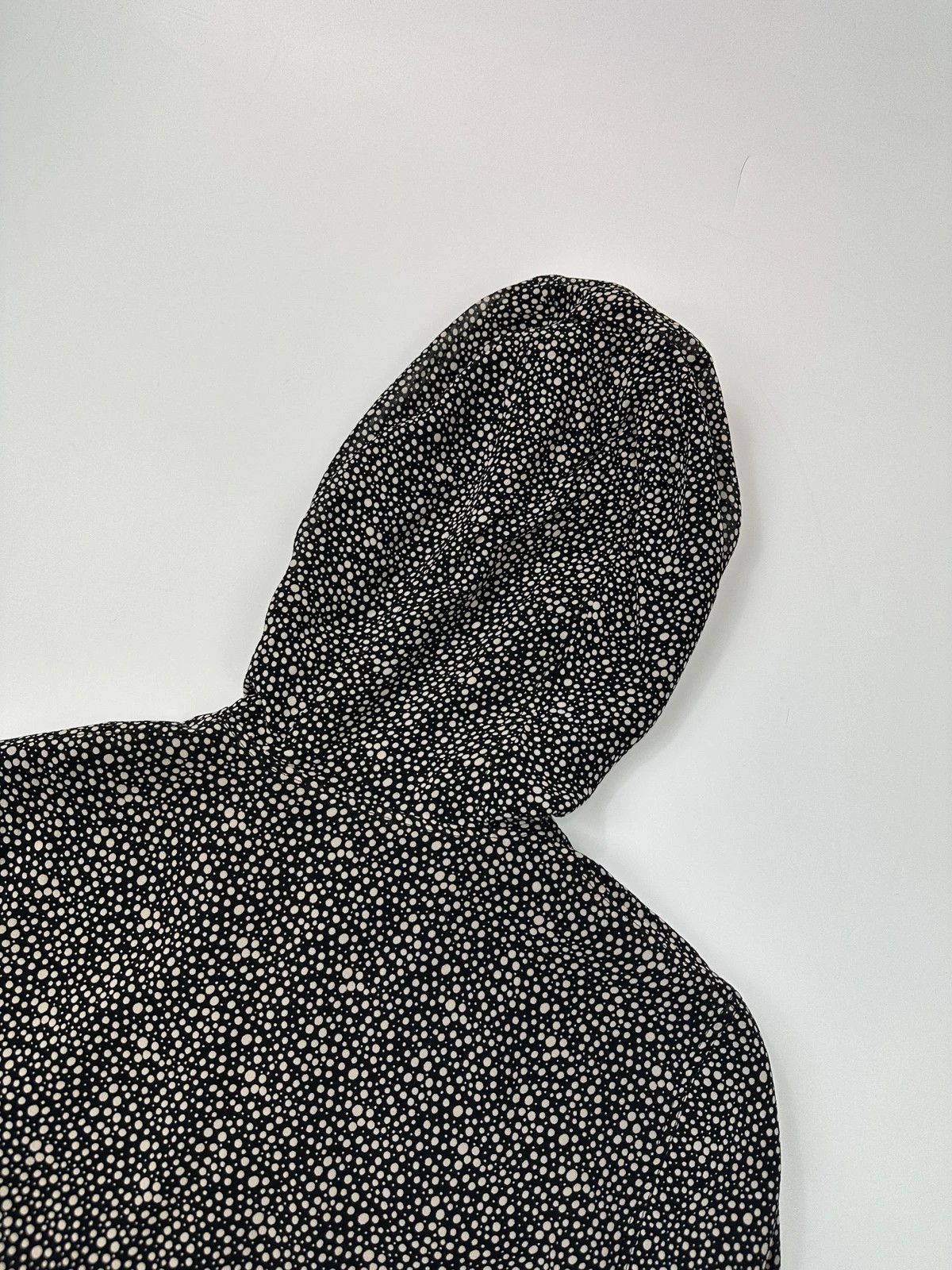 Emporio Armani Emporio Armani 90s Two Tone Dotted Crop Light Hooded Jacket Size M / US 6-8 / IT 42-44 - 5 Thumbnail