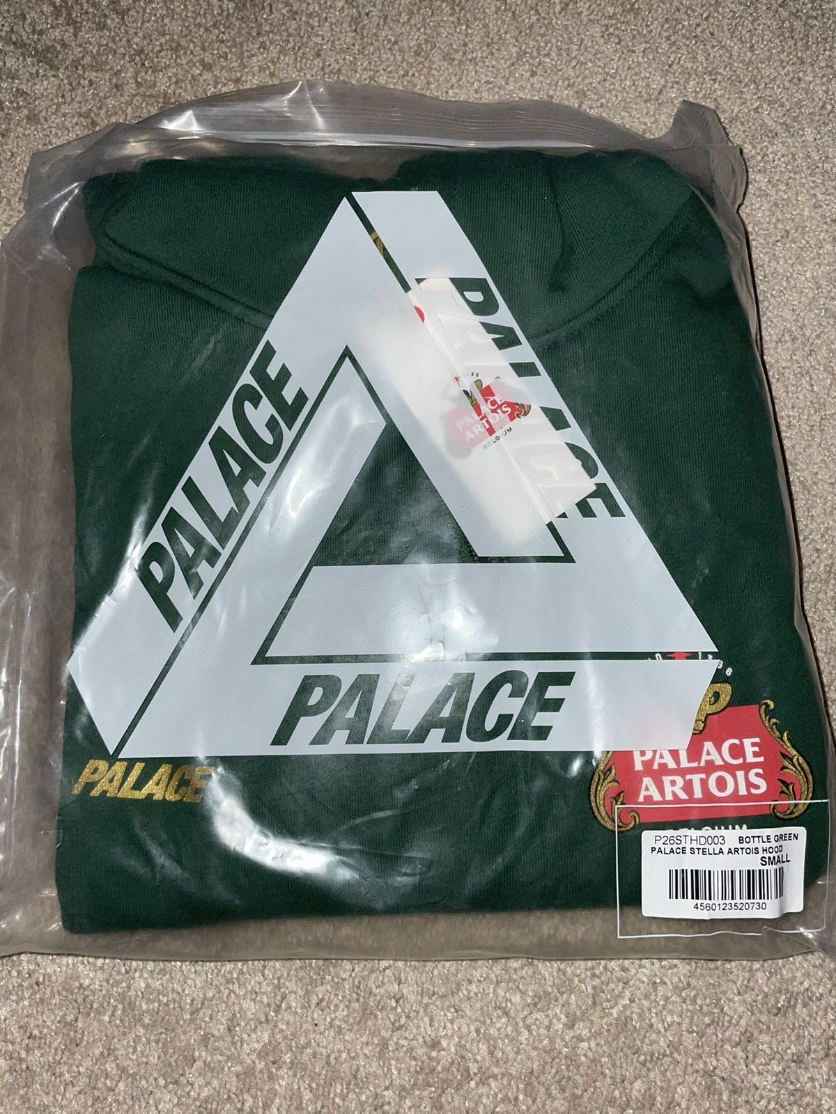 Palace Palace x Stella Artois Hood (Green) Size US S / EU 44-46 / 1 - 2 Thumbnail