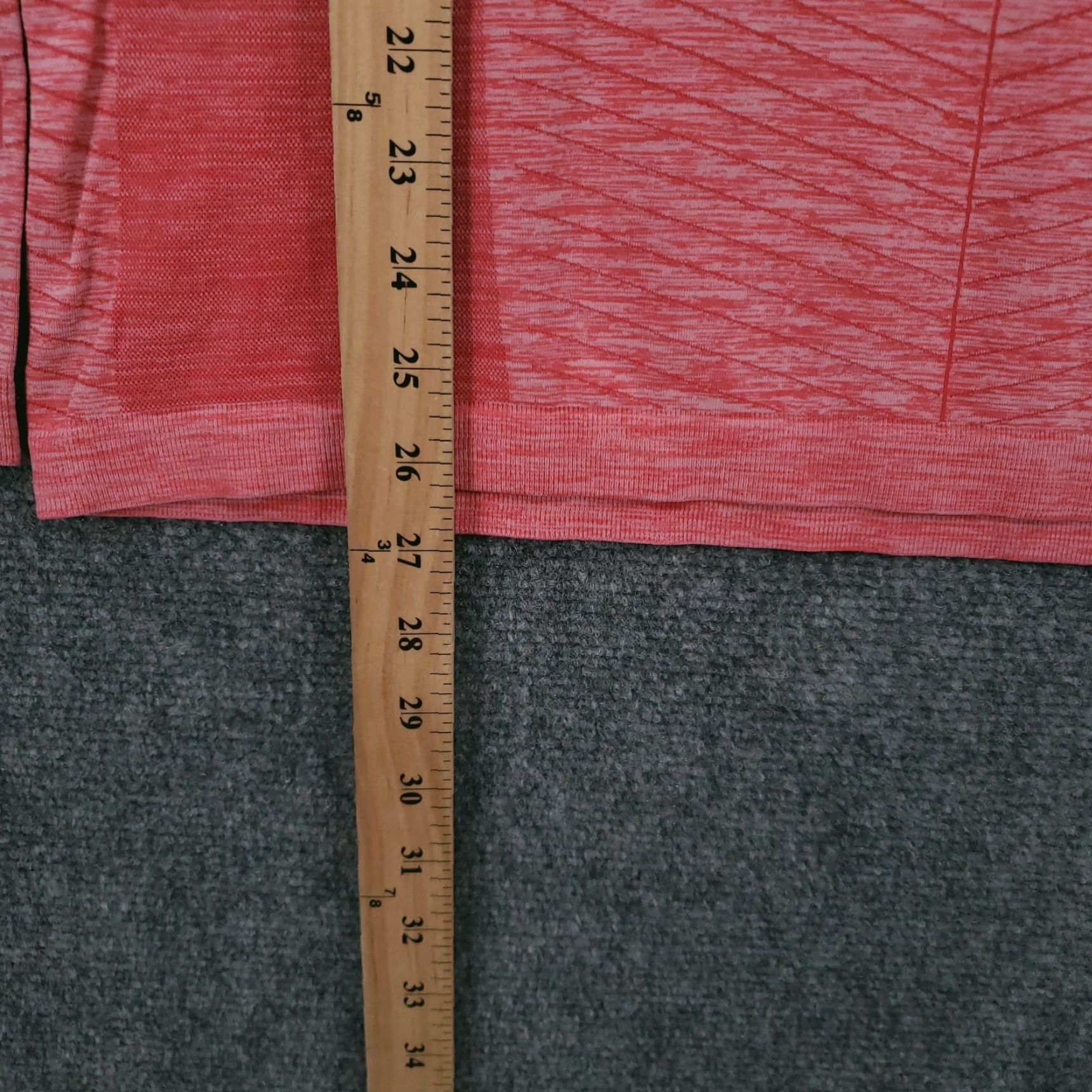 Salomon Salomon Womens L Red Long Sleeve Pullover Round Neck Breathable Lightweight Running Shirt Womens Size L / US 10 / IT 46 - 4 Thumbnail