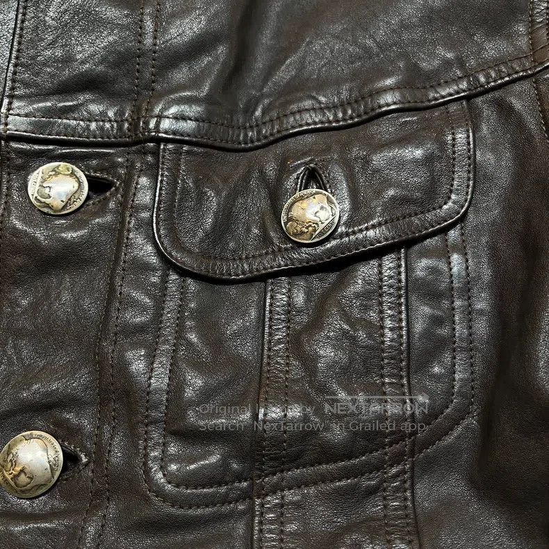 RRL Ralph Lauren RRL Ralph Lauren Gambler Leather Jacket Size US S / EU 44-46 / 1 - 5 Thumbnail