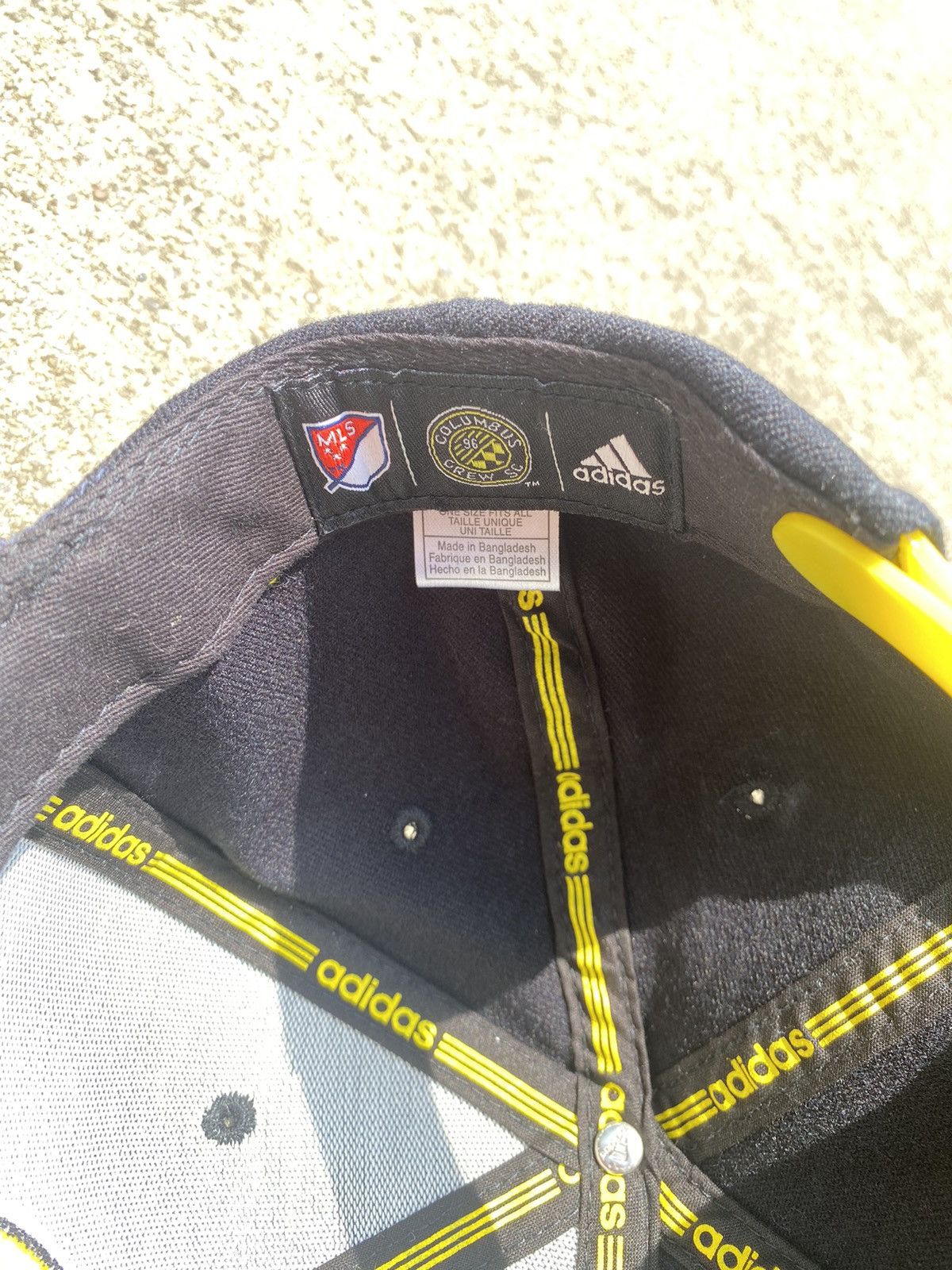 Adidas Adidas Columbus Crew Flat Top Hat Size ONE SIZE - 6 Thumbnail